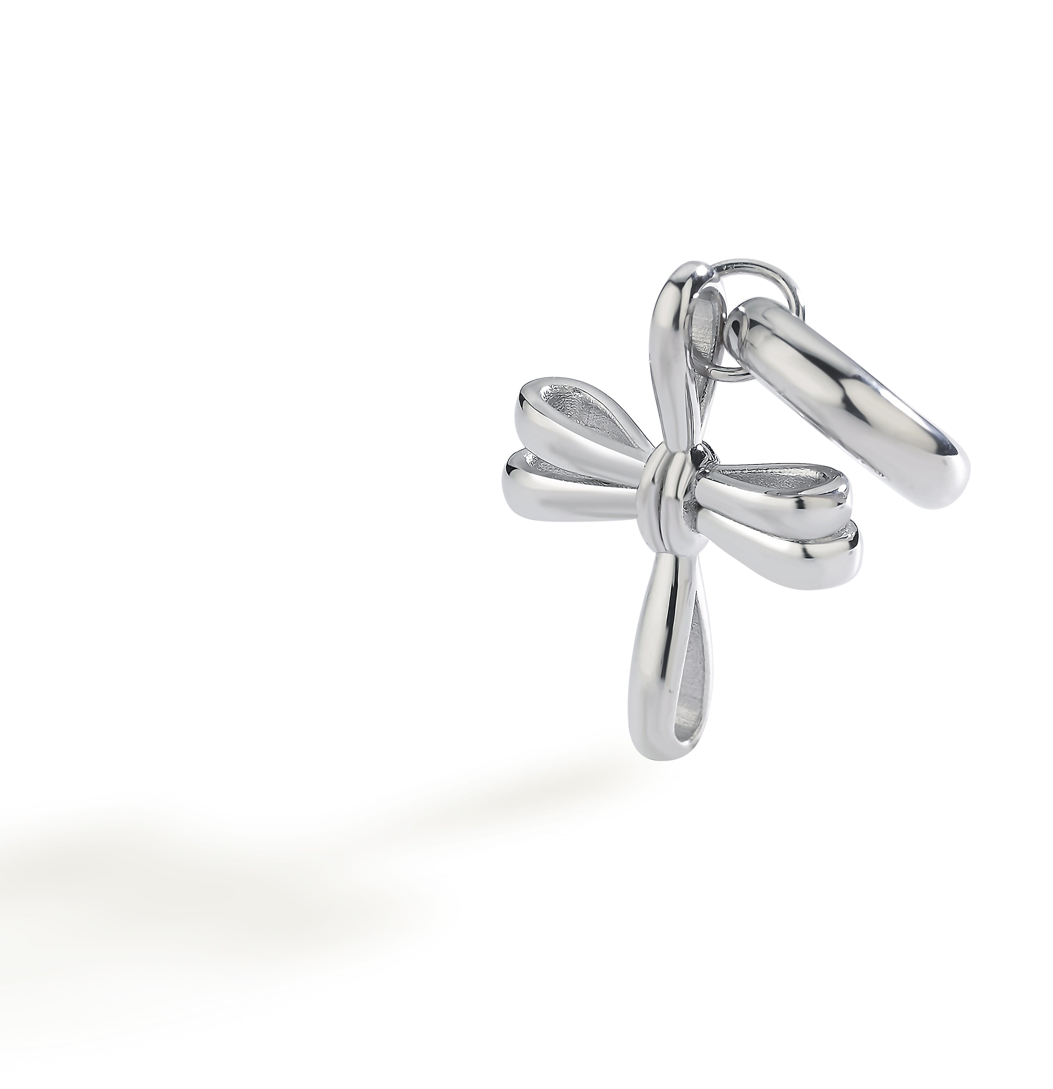 Mishka Women's Bond Earring Pendant Silver In Silver