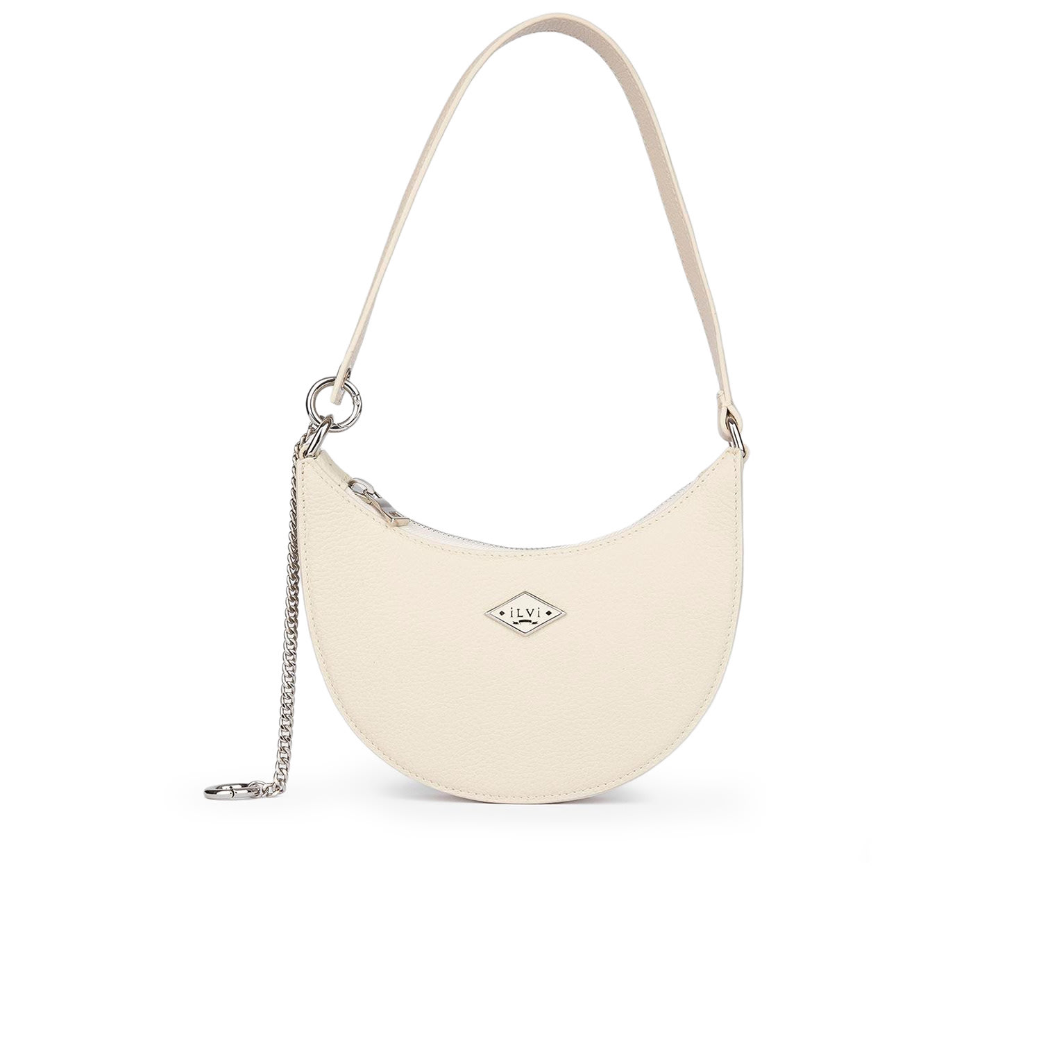 Neutrals Sindire Cream Floater Leather Women’s Shoulder Bag One Size Ilvi