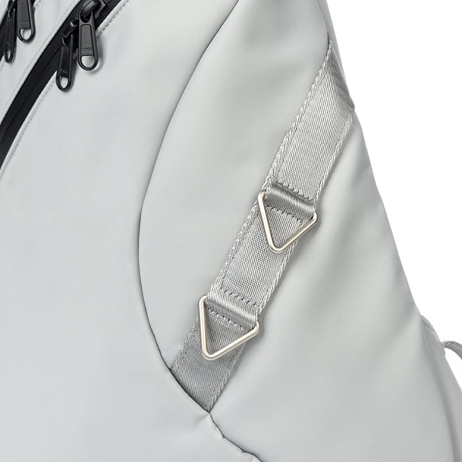 Hybrid Messenger Bag - Silver | HAH ARCHIVE | Wolf & Badger