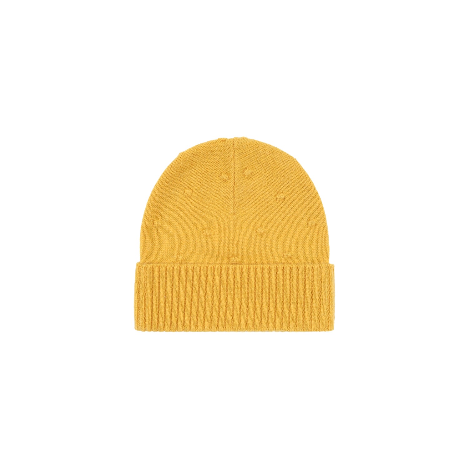 Loop Cashmere Women's Bobble Hat In Melon Yellow In Yellow