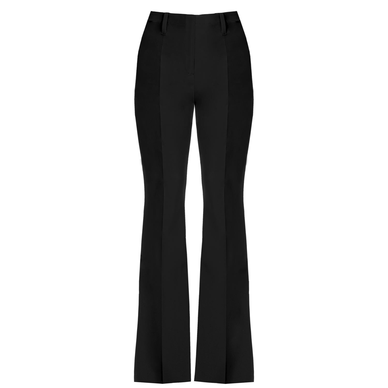 Angelika Jozefczyk Women's High-rise Flared Pants Palermo Black In Black