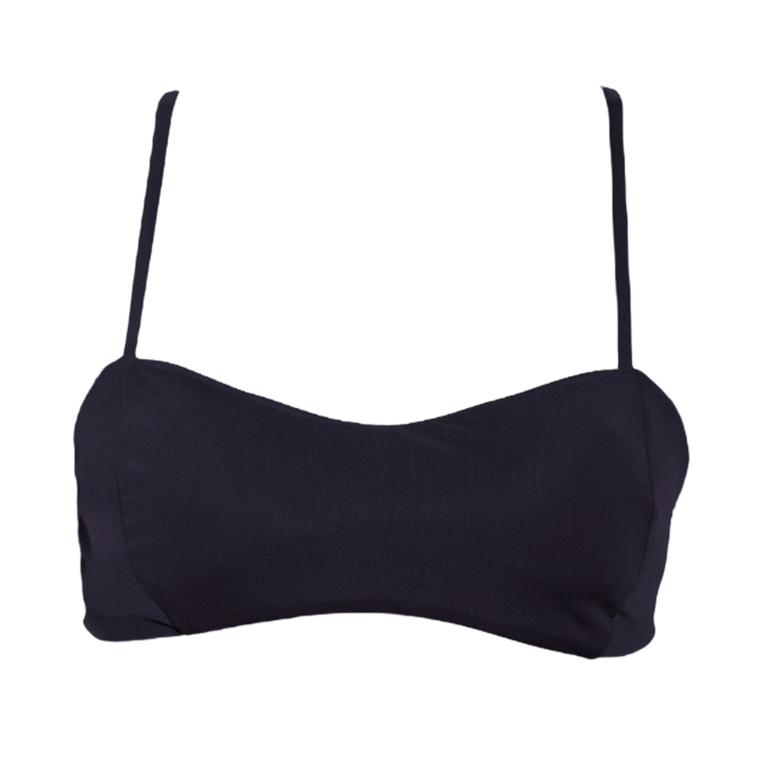 Rêve De Rive Women's Clea Black Bikini Top In Black