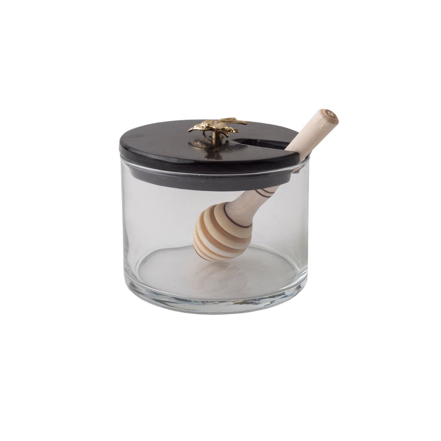 Beehive Marble Honey Pot - Black . Bruci Editora De Diseo