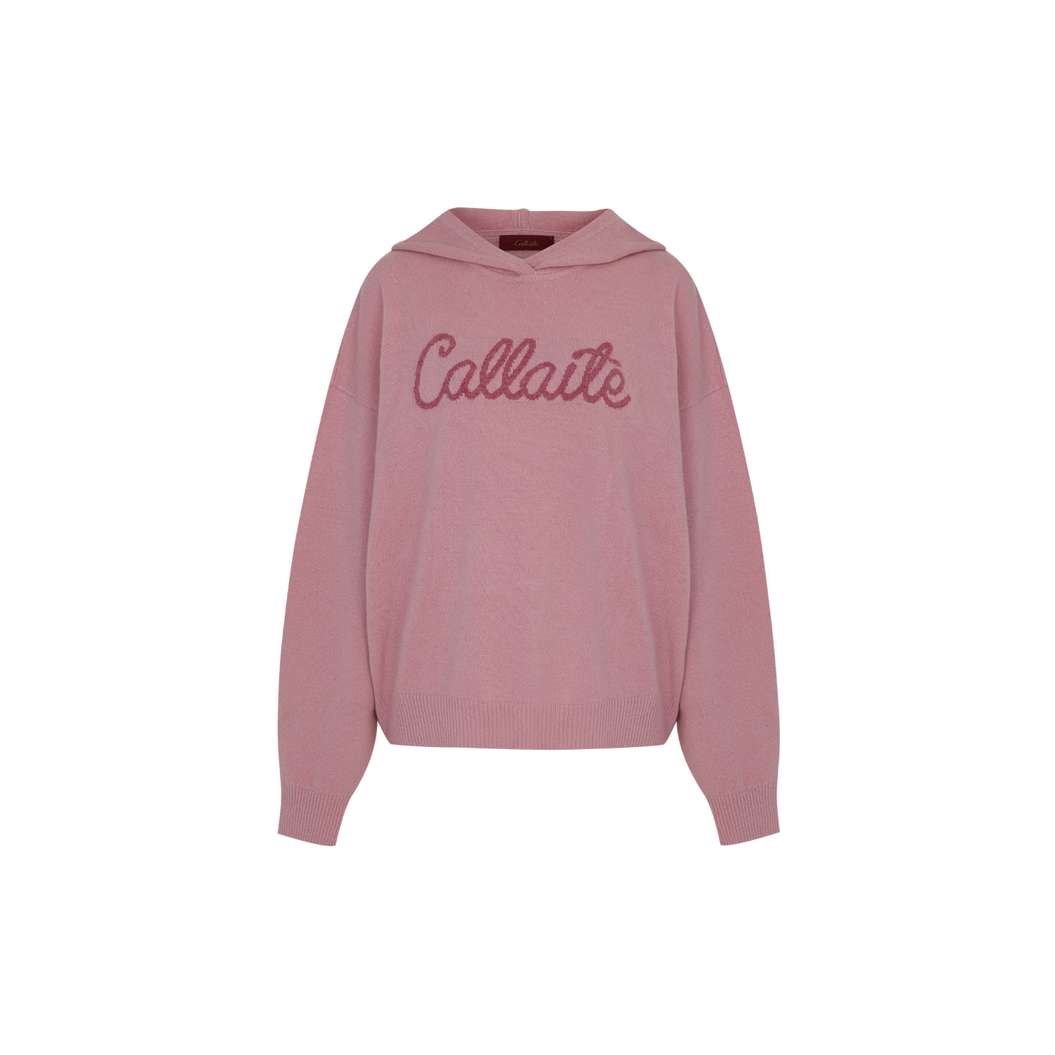 Callaite Women's Cashmere Stella Hoodie - Pink