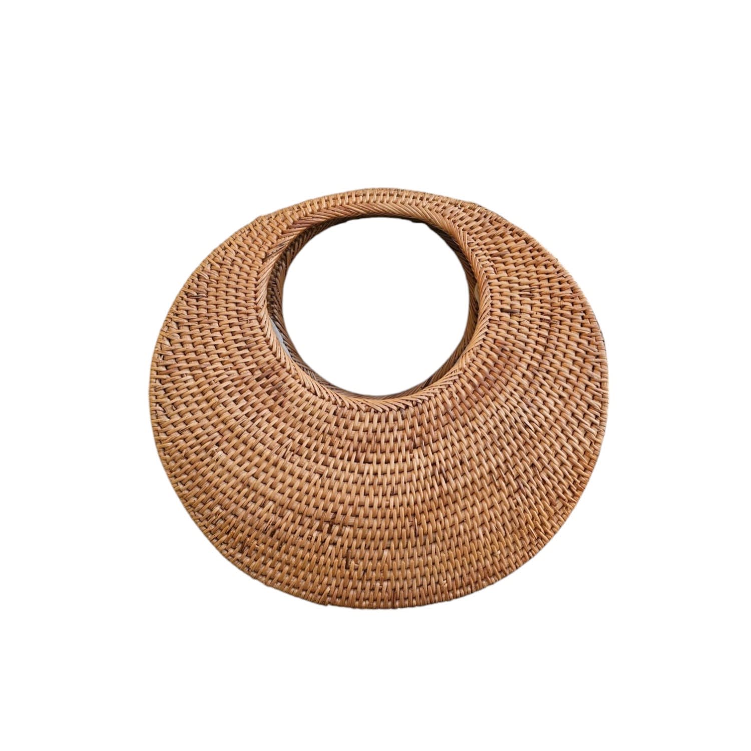 Ohsun Women's Brown / Neutrals Maxine Rattan Beach Bag - Chestnut In Brown
