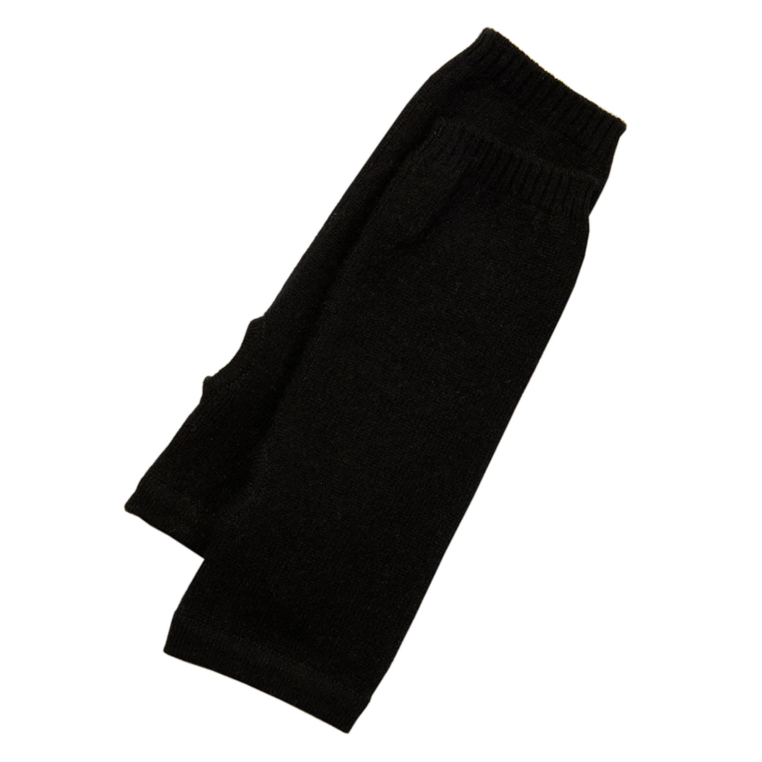 Women’s Cashmere Wrist Warmers Black One Size Cove