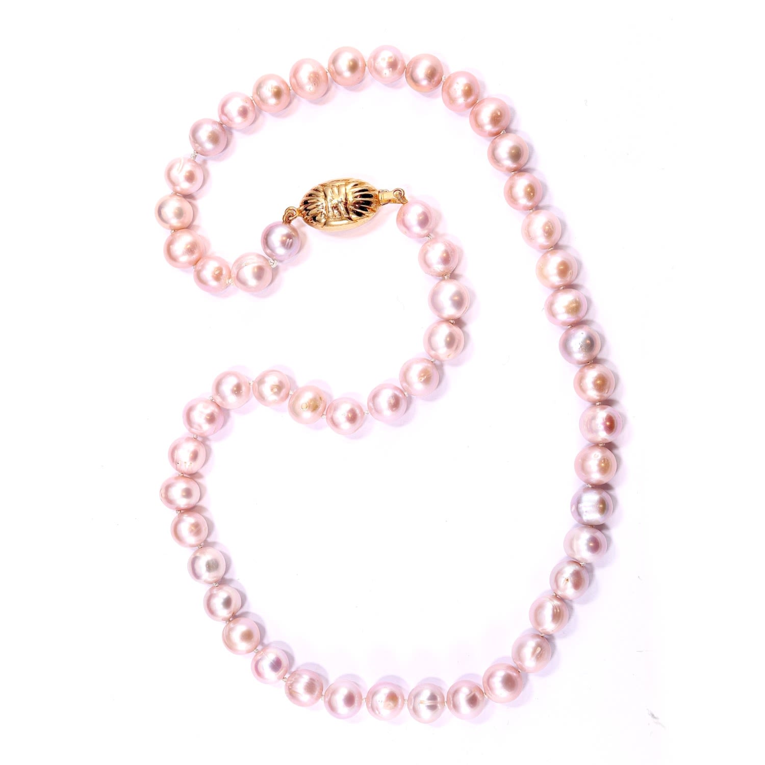 Mineralgems ✩ Studio Women's White / Pink / Purple Pink Pearl Necklace