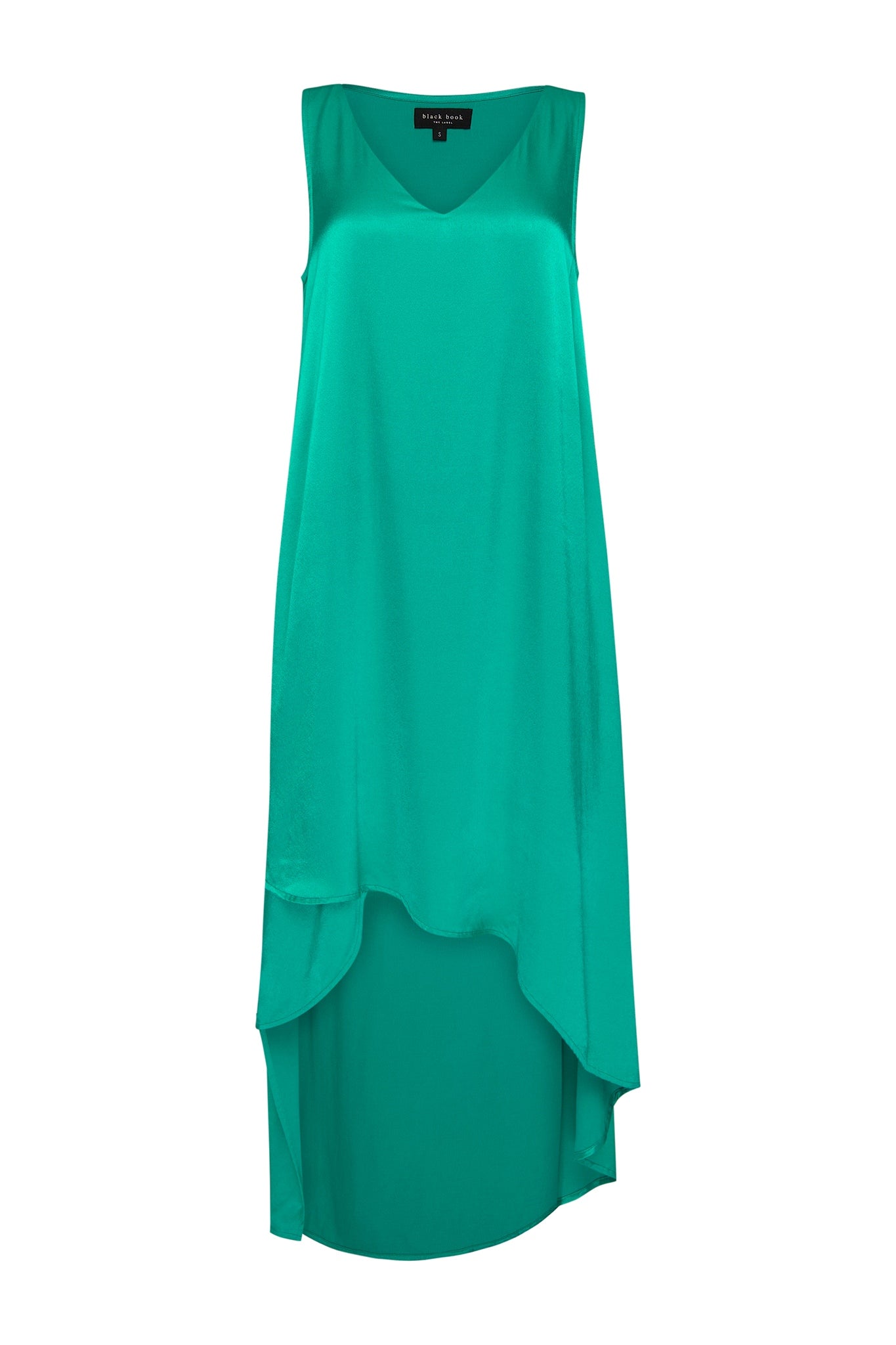 Layla High Low Dress Emerald | Black Book The Label | Wolf & Badger