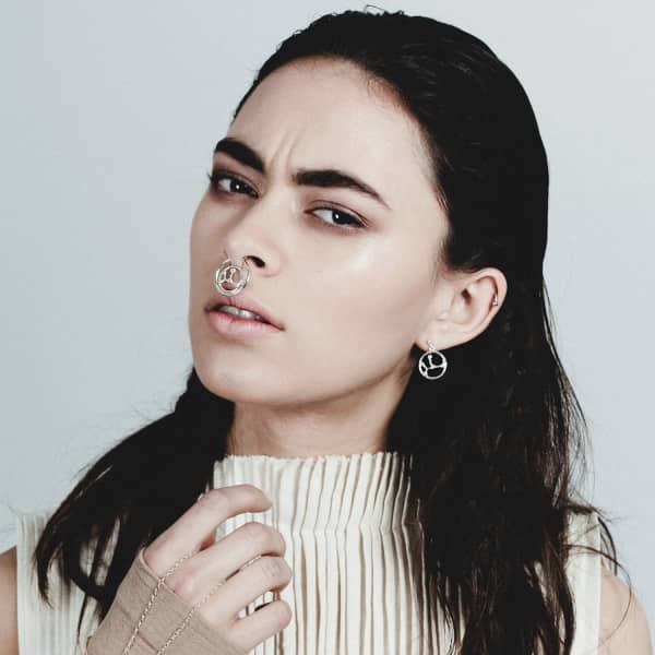Yasmin Everley Jewellery Sagittarius Astrology Drop Studs