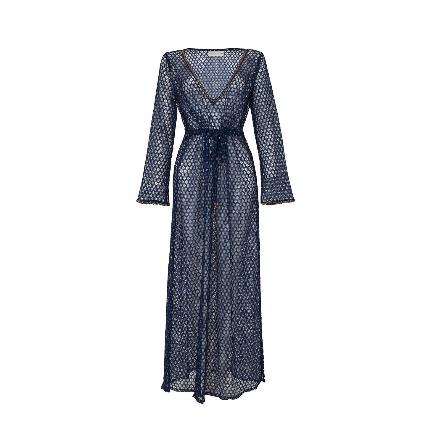 House Of Dharma Women's Blue The Nautica Maxi Dress In Blue
