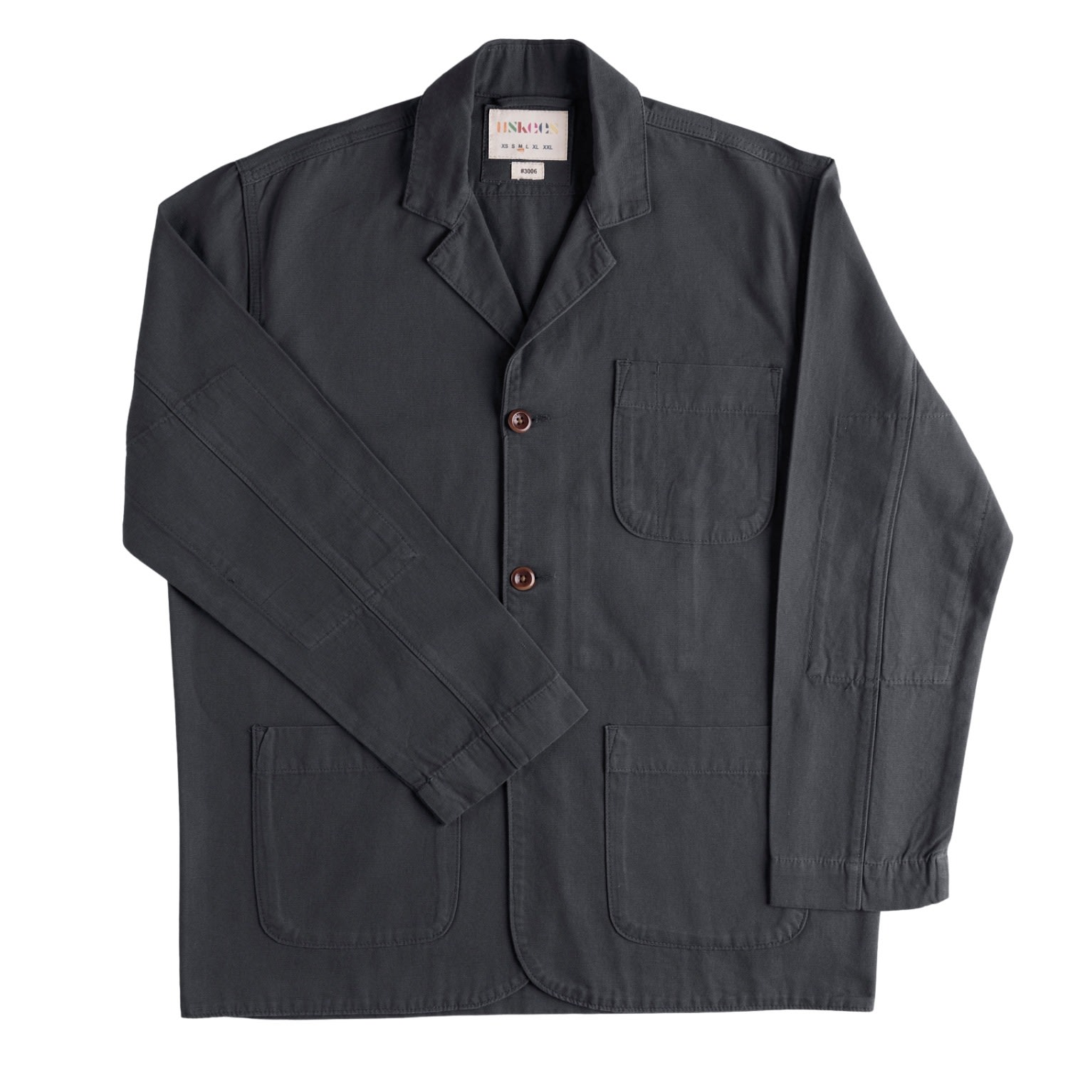 Uskees Men's Grey 3006 Blazer – Charcoal In Black
