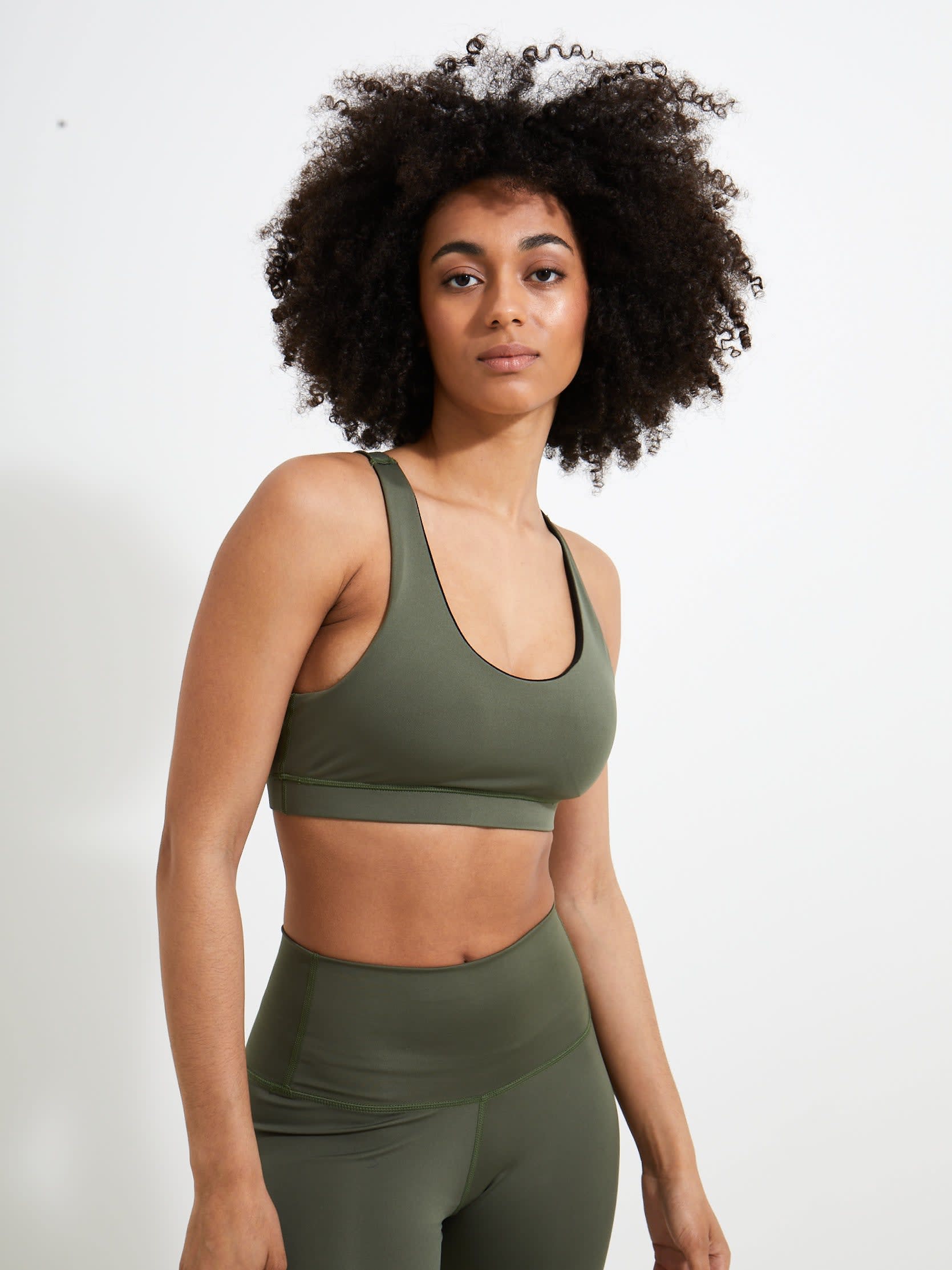 Sports Bra - Olive, Lula-Ru