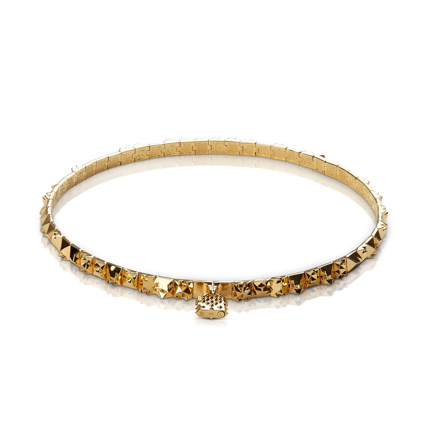 all gold choker necklace