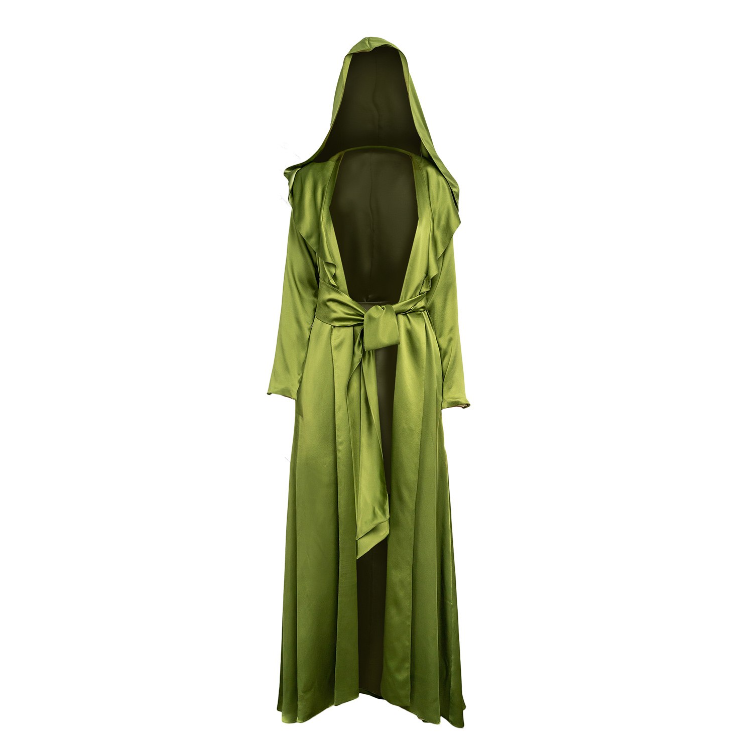 Women’s Evergreen - Silk Maxi Robe Small Chiffique