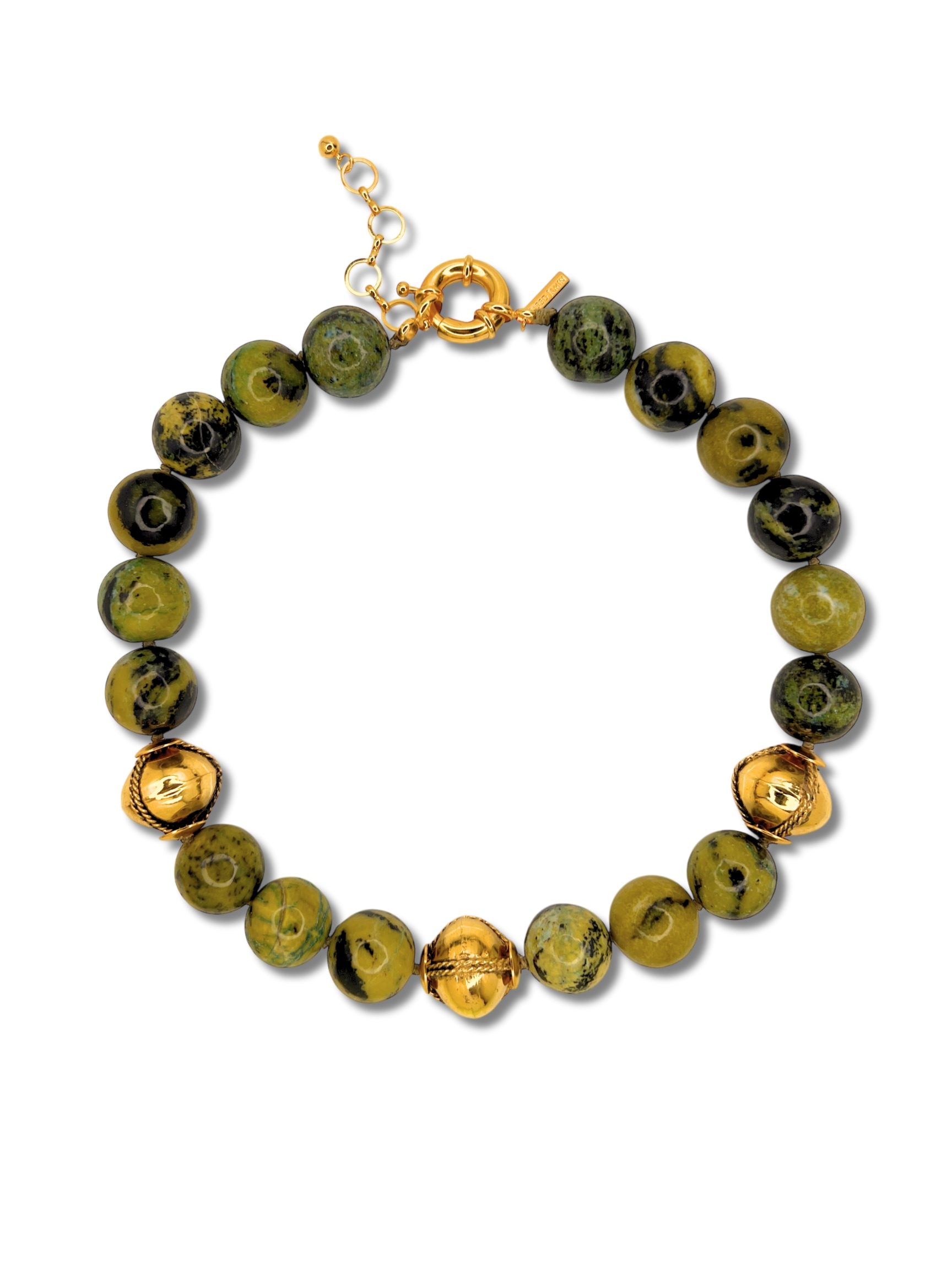 Jaredjamin Women's Green Moss Maiden Necklace
