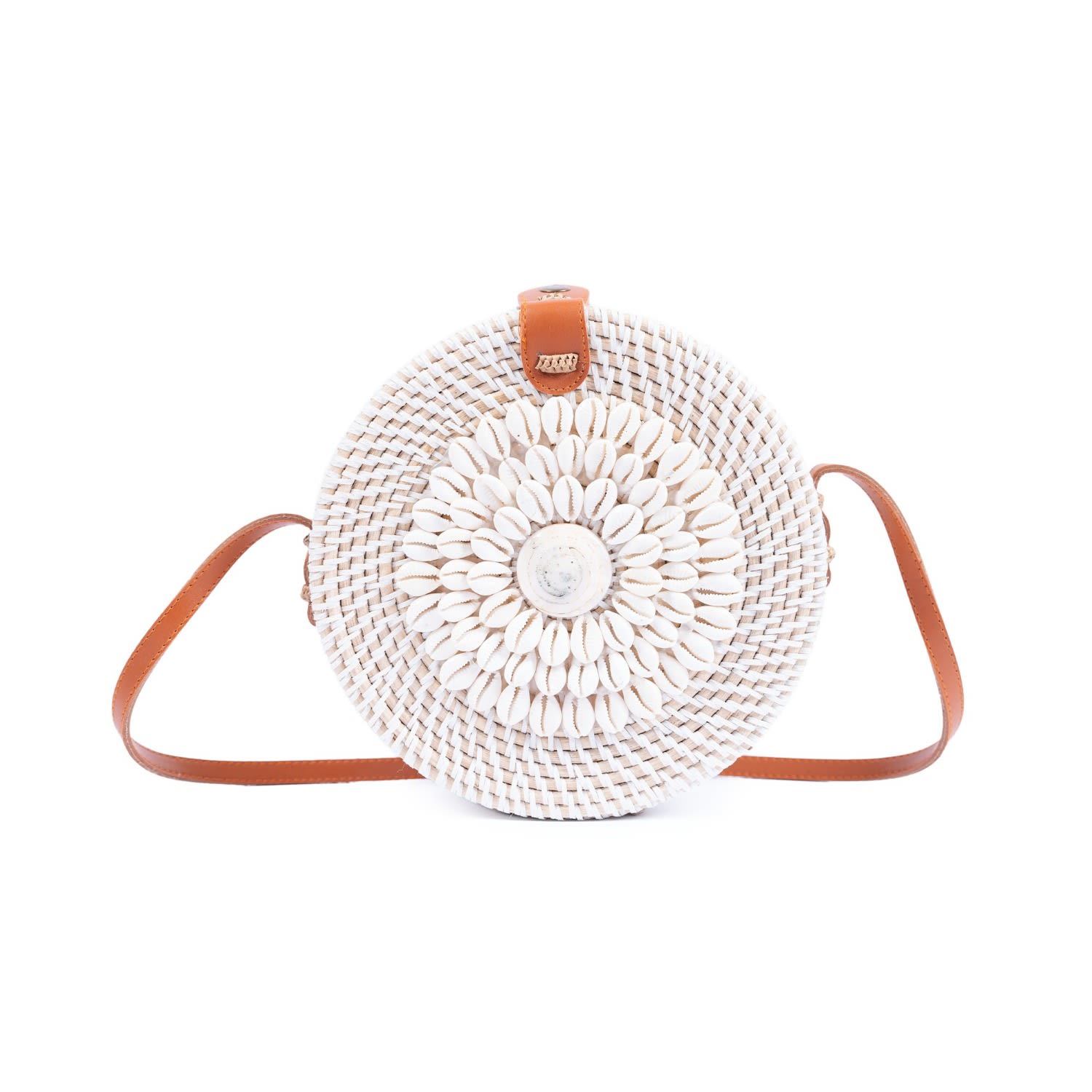 Jelavu Women's  - Ata Kauri Crossbody Bag - White In White