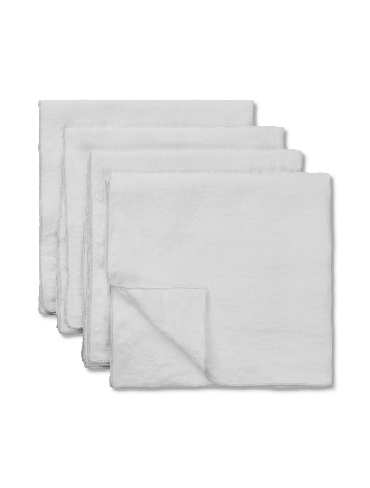 Tameko Merrow Napkin - Light Grey - Set Of Four In Gray