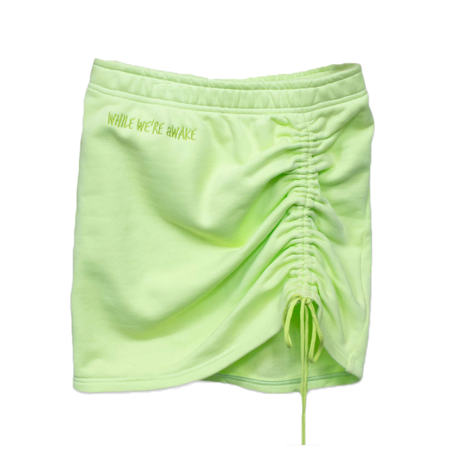 While We're Awake Women's Green Mini Skirt In Green