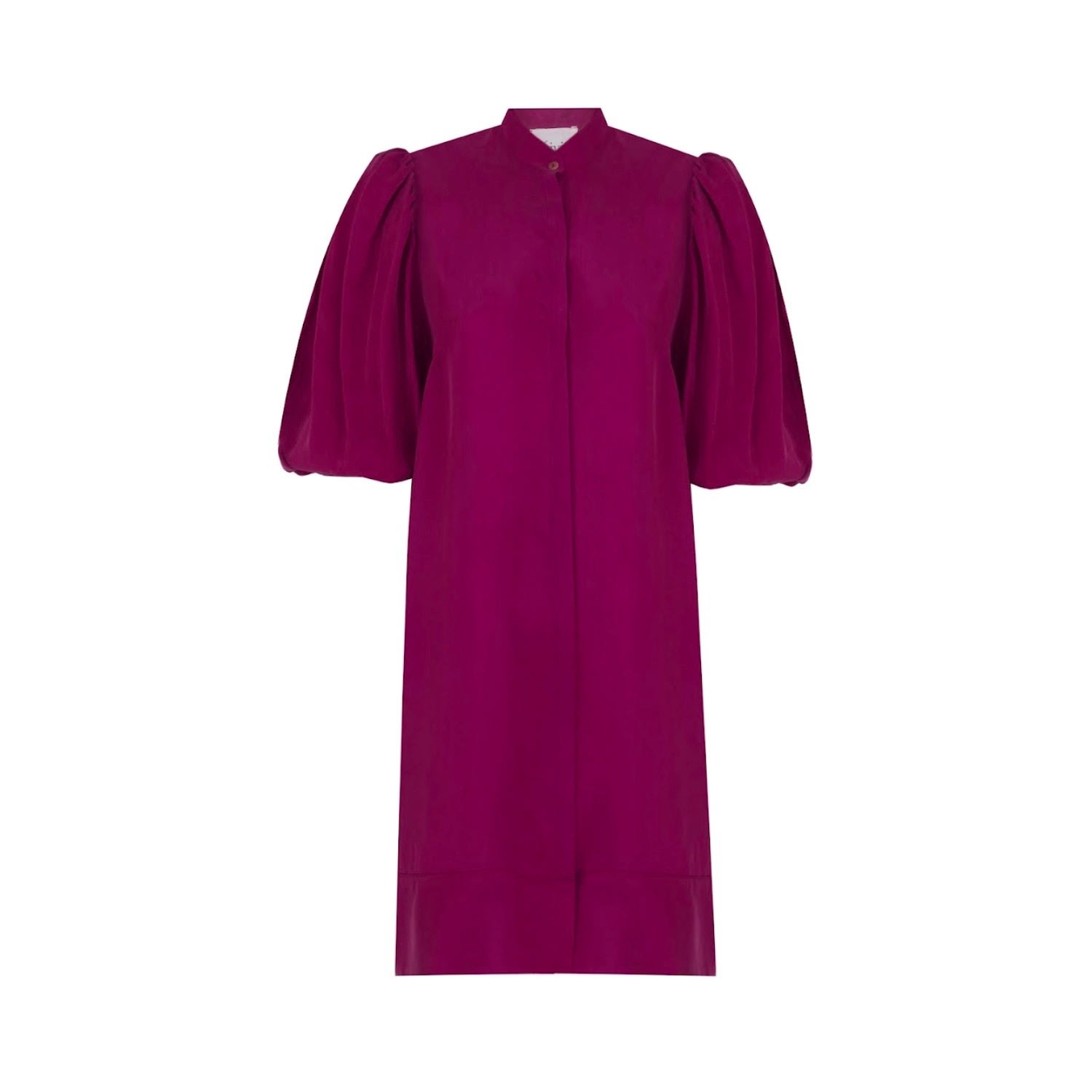 Women’s Pink / Purple Cupro Dress No7 Medium Giyi