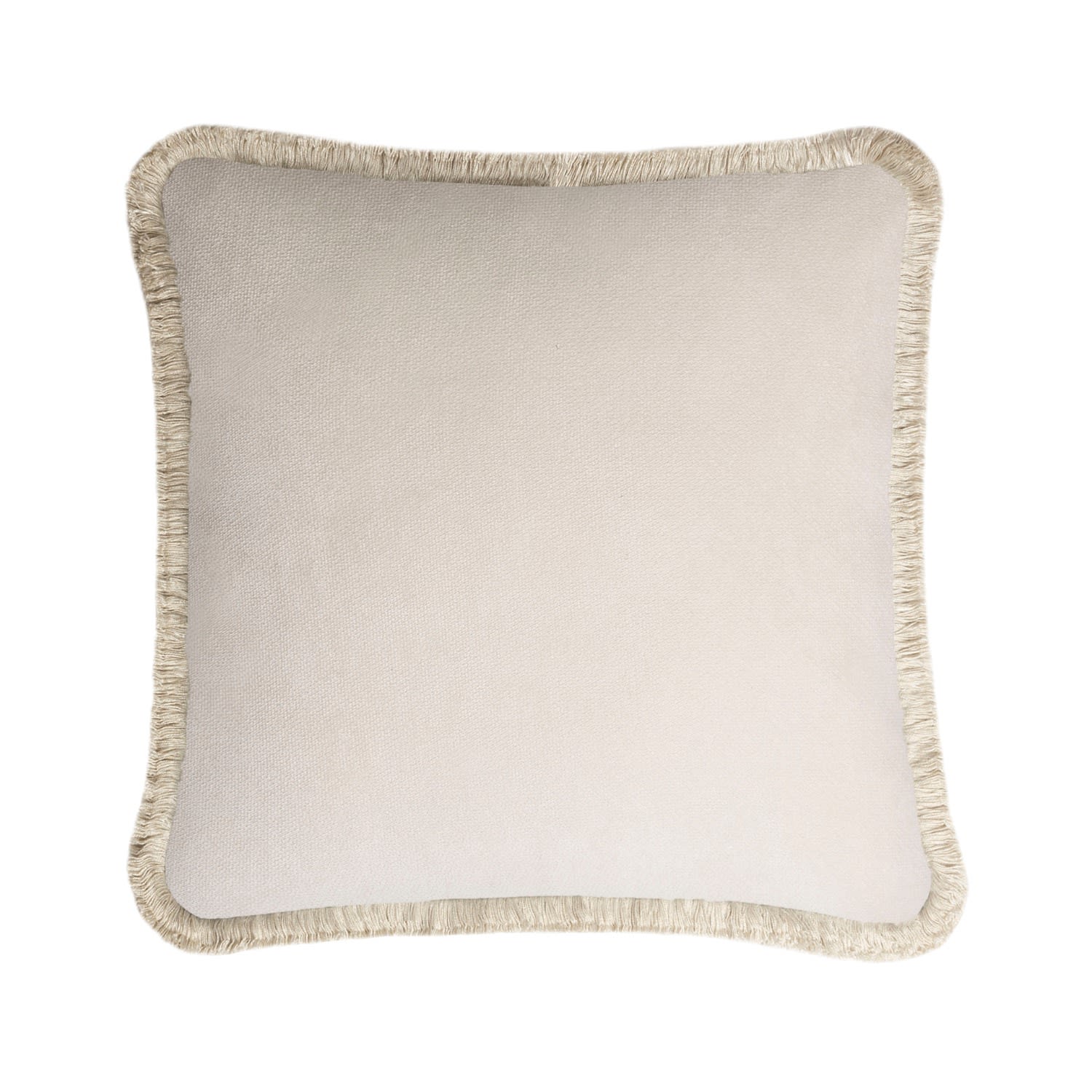 Dirty White Happy Pillow Lo Decor