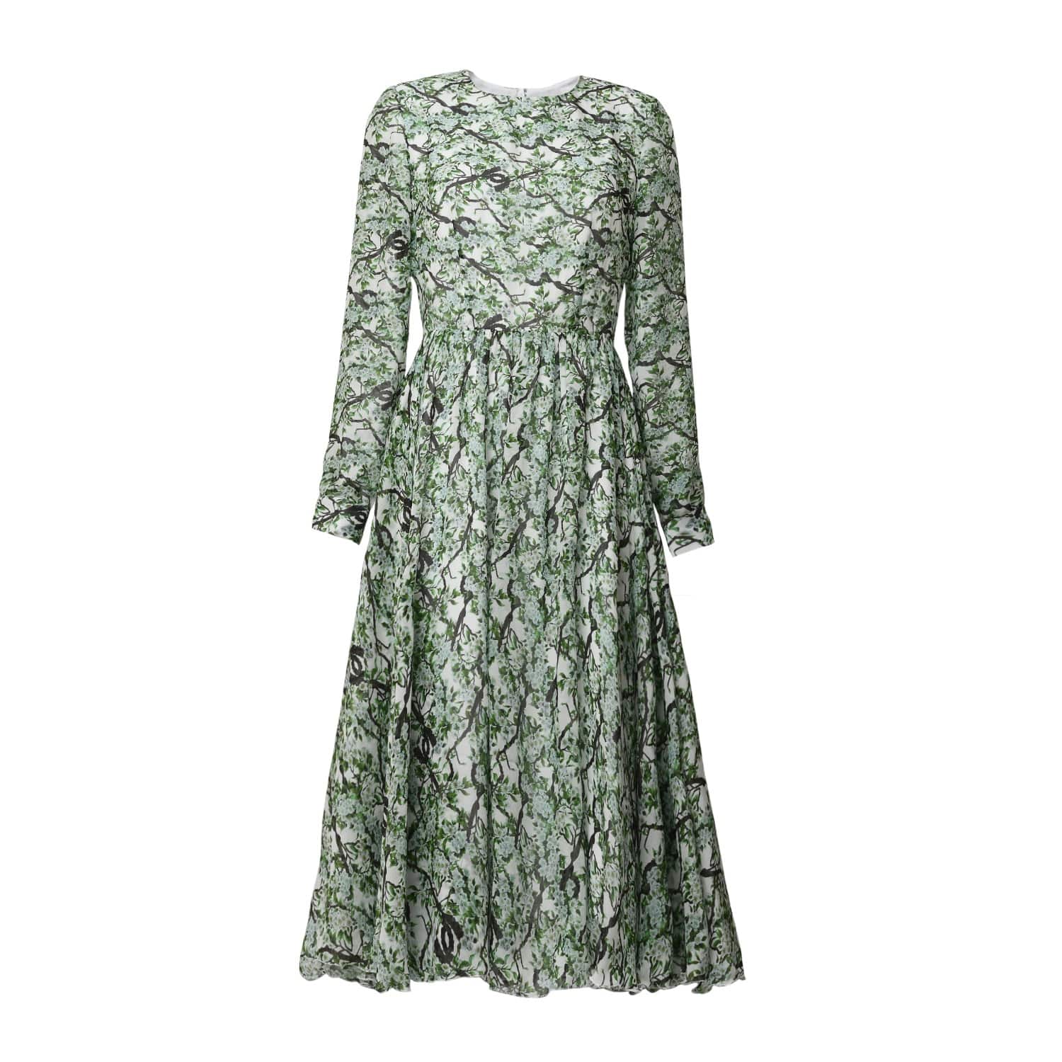 silk dresses midi