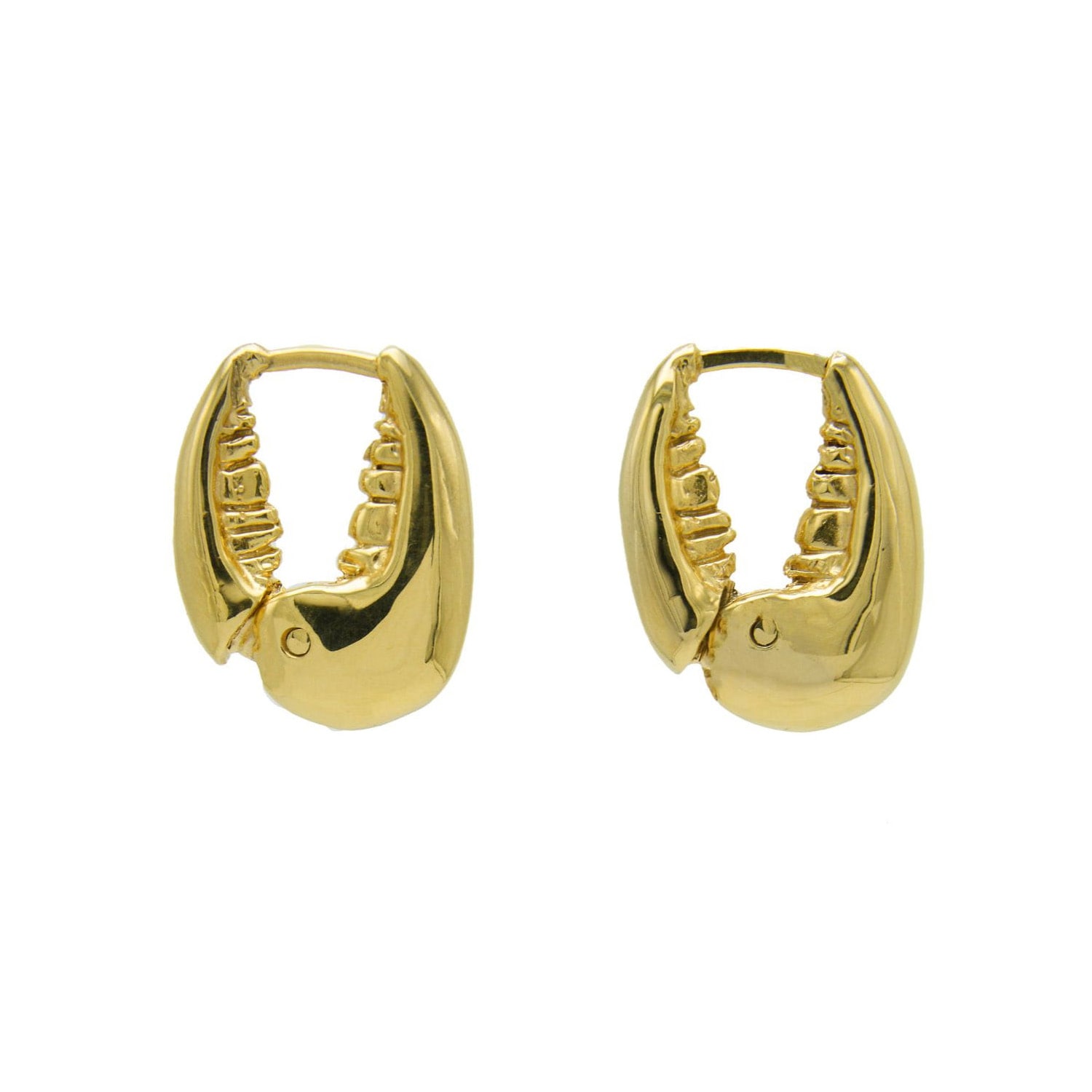 Sophie Simone Designs Women's Gold Earrings Crab