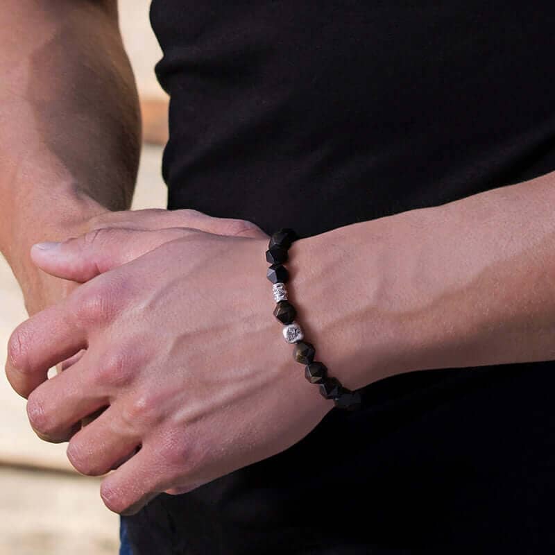 Meteorite bracelet best sale mens