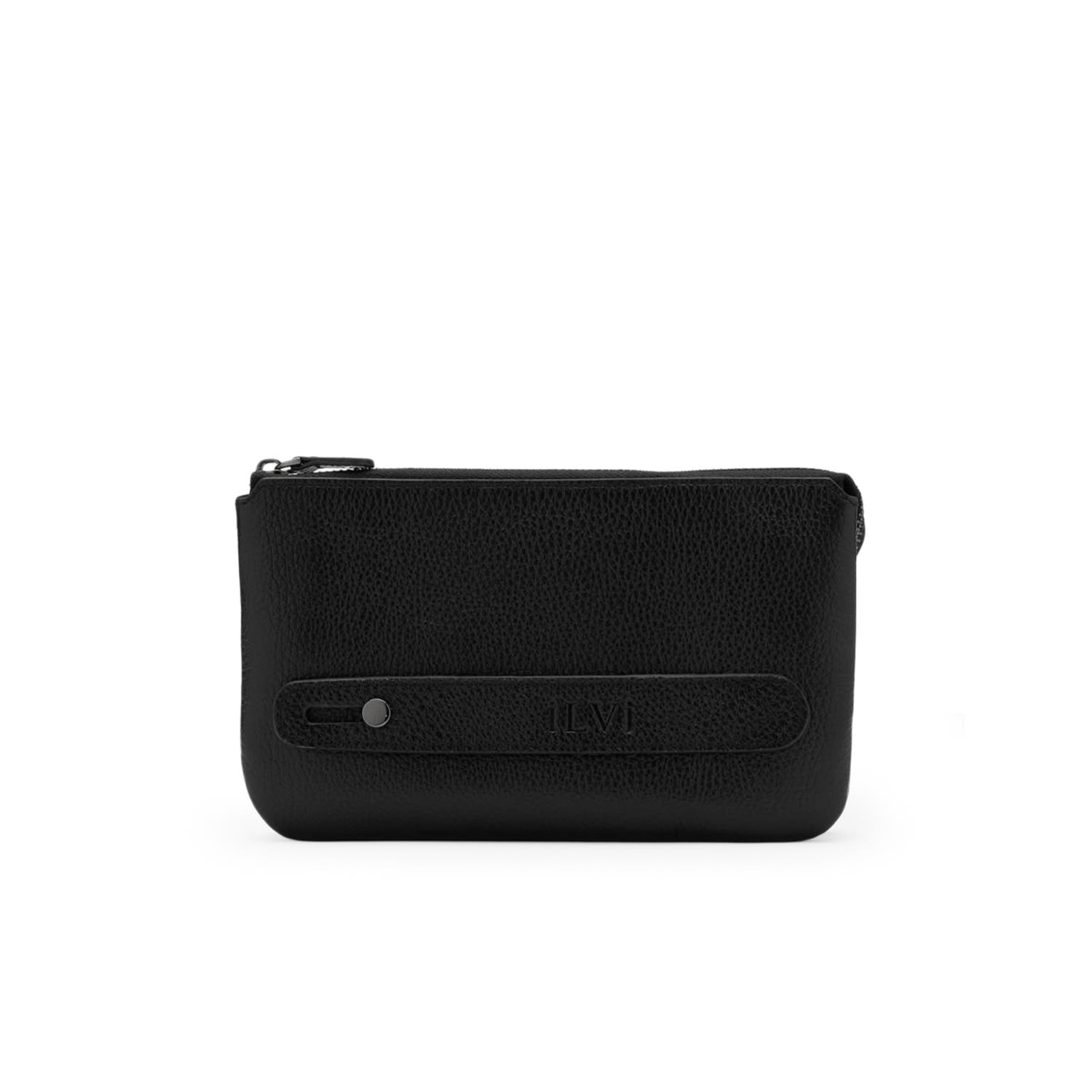 Black Cruz Floater Leather Men's Handbag | One Size | Ilvi