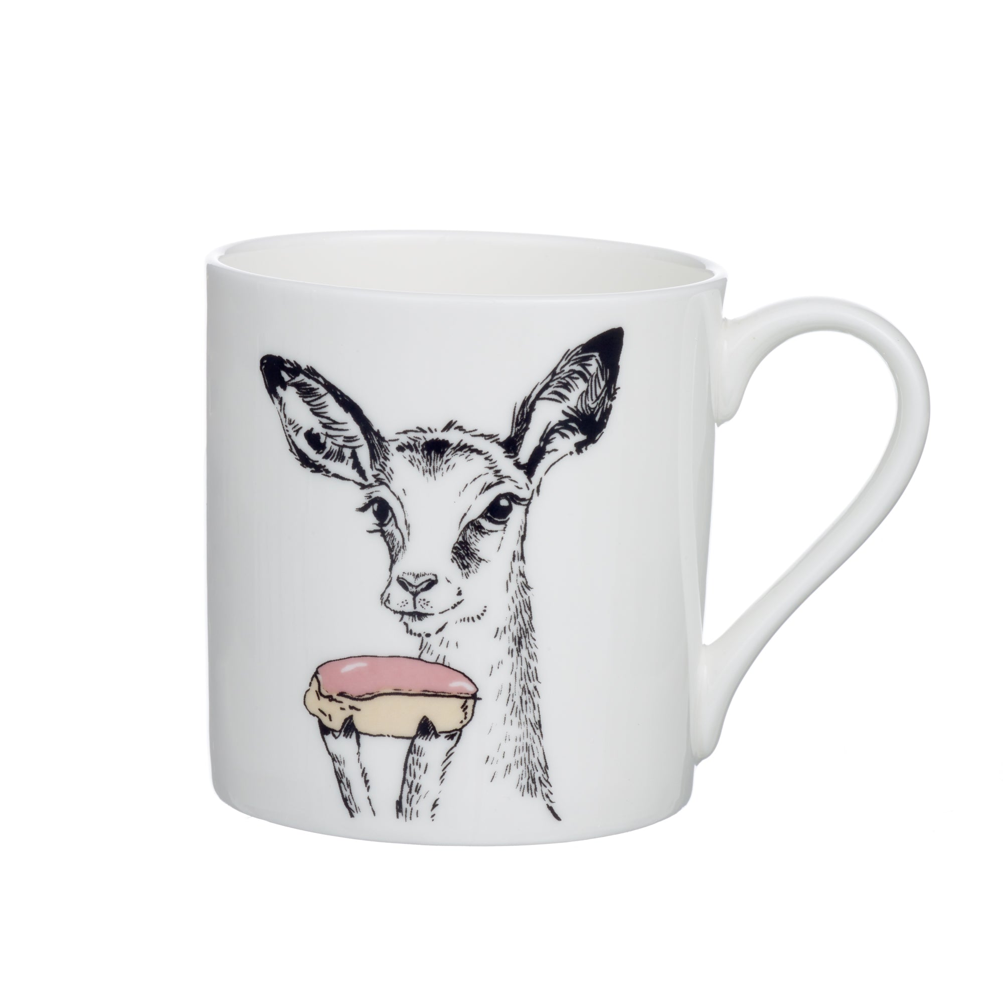 I Alphabet Of Snacking Animals Mug Jimbobart