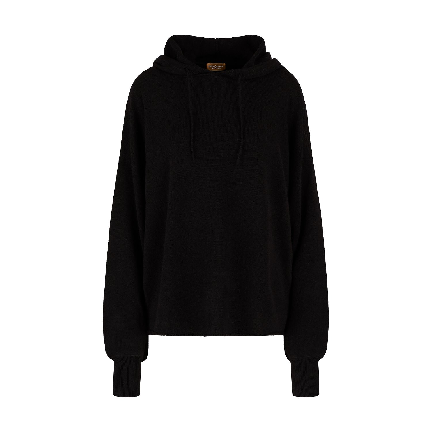 Women’s Black Isla Cashmere Hoodie One Size Roisin Linnane