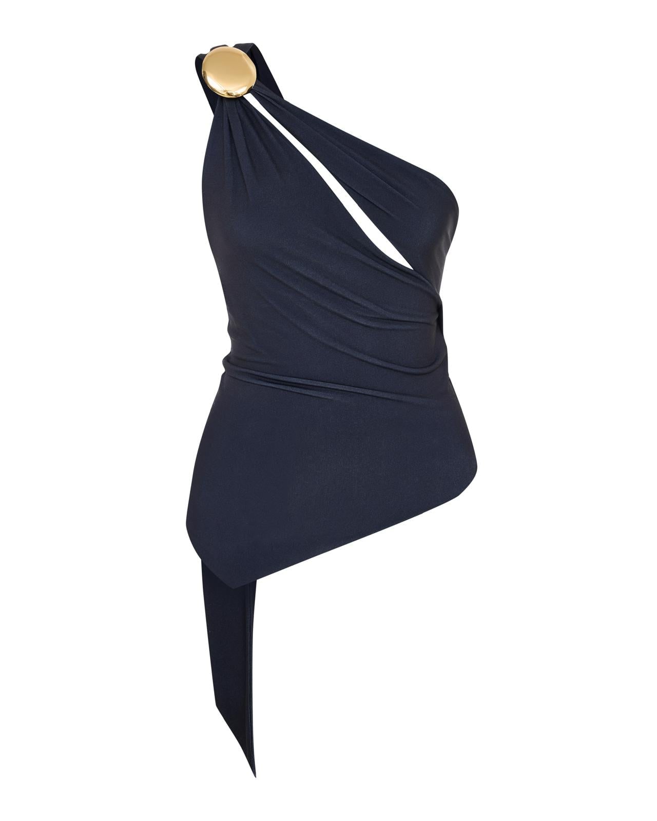 Maison Sél Women's Black Minuit Top