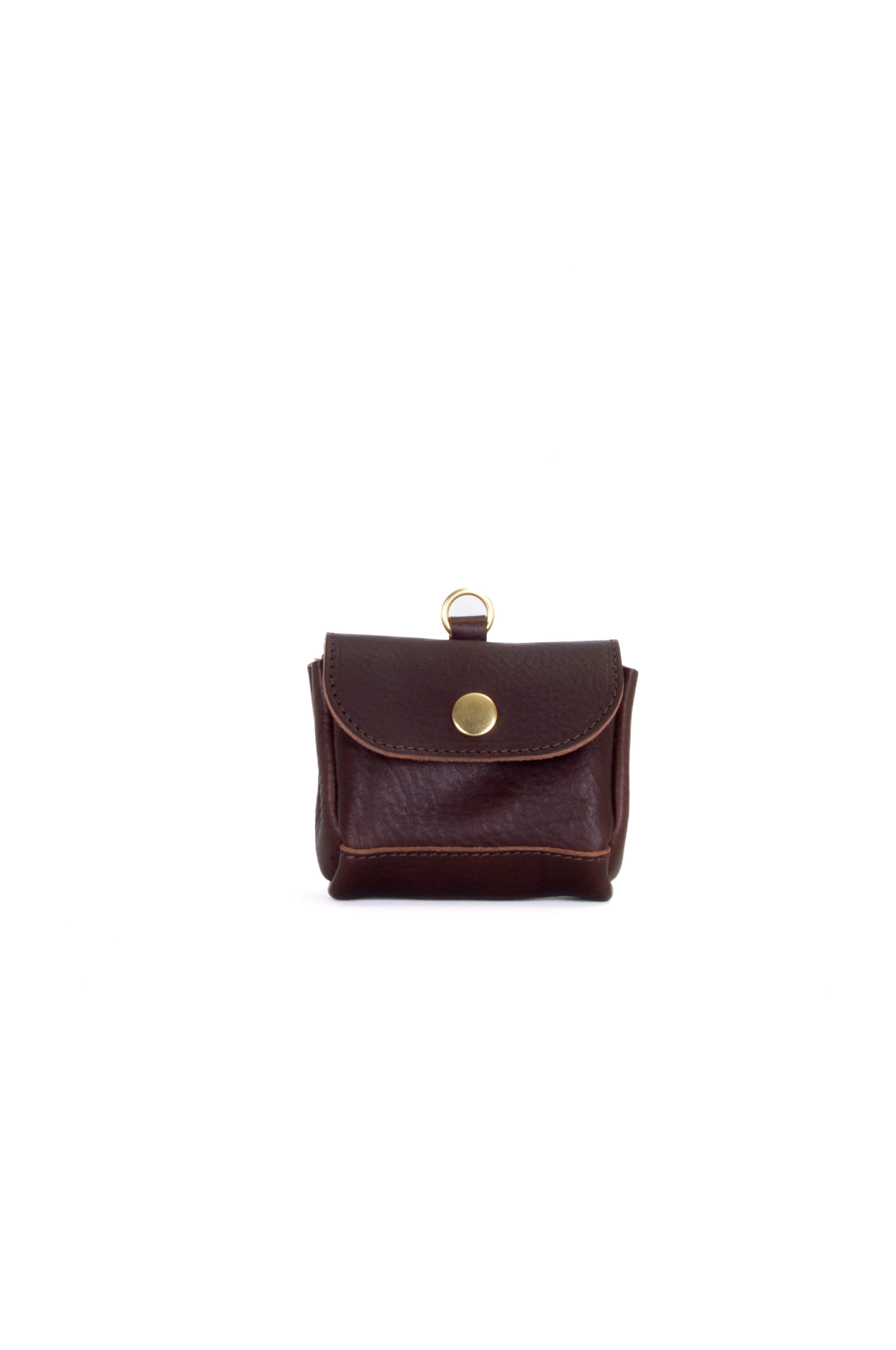 Navvy Women's Corby - Silt Brown Leather Coin Purse