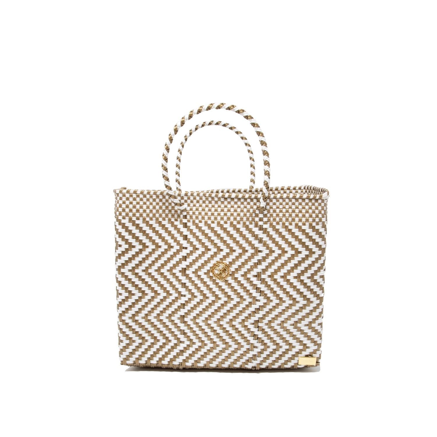 chevron tote bag