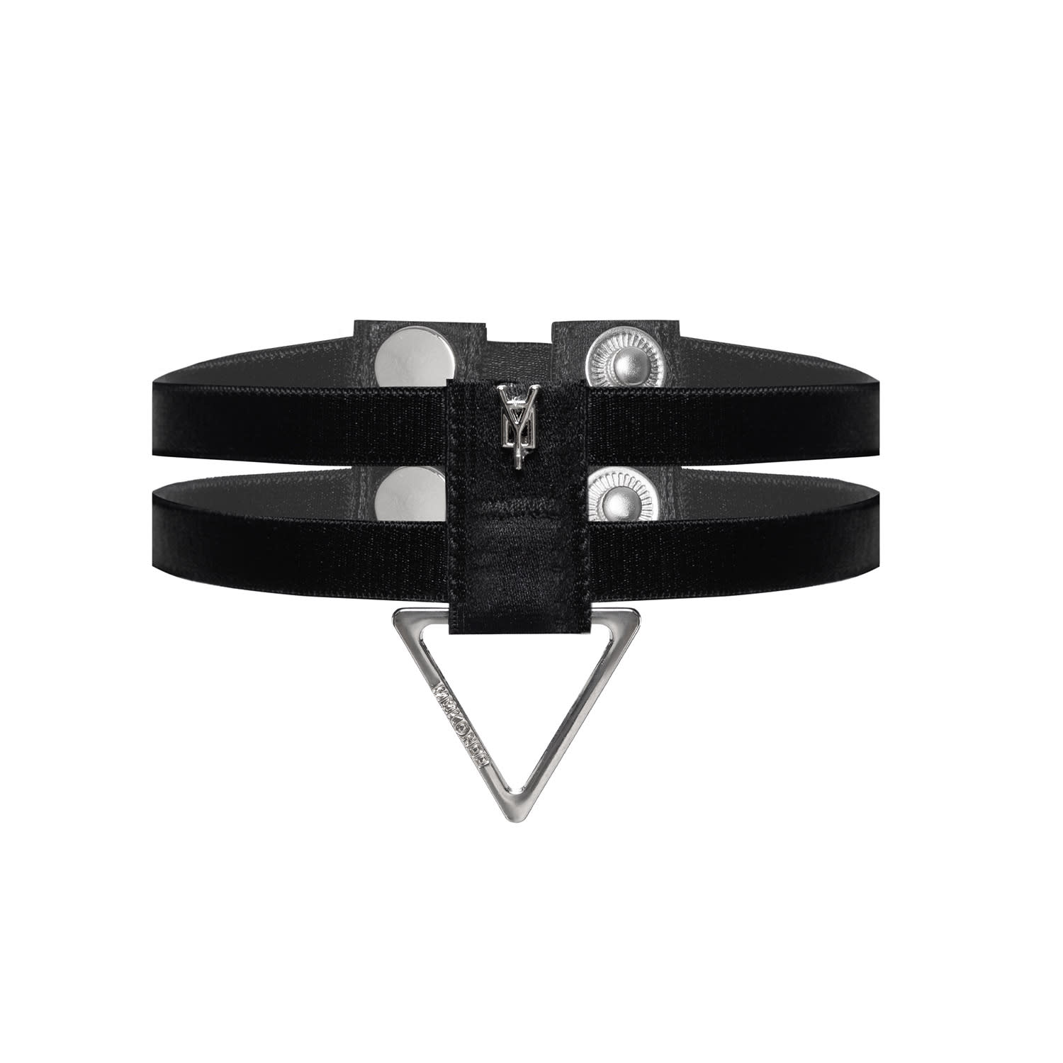 My Mokondo Women's Black Double Ars Chocker Necklace In Black