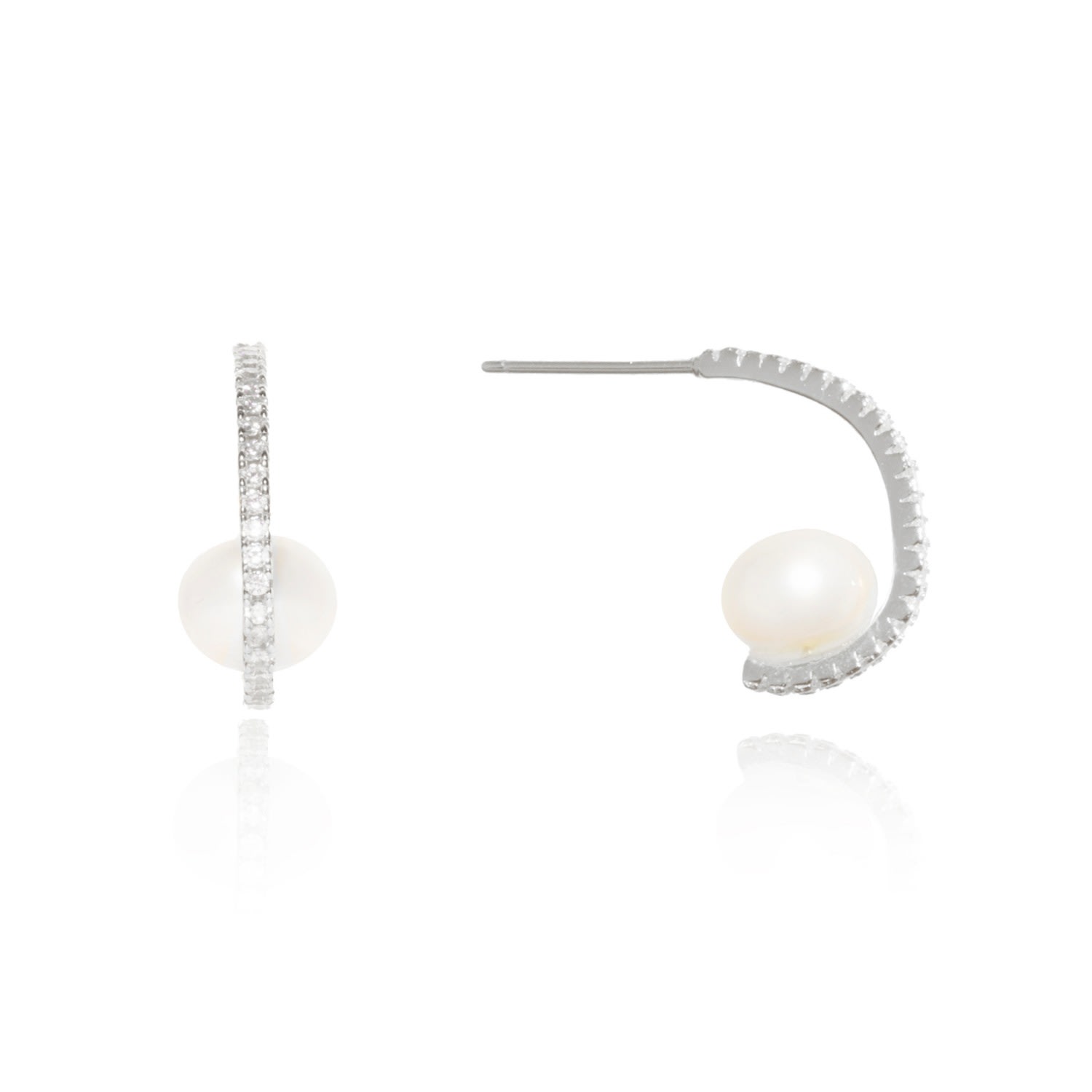 House Of Elliott Women's Cintia Silver Earrings In Silver