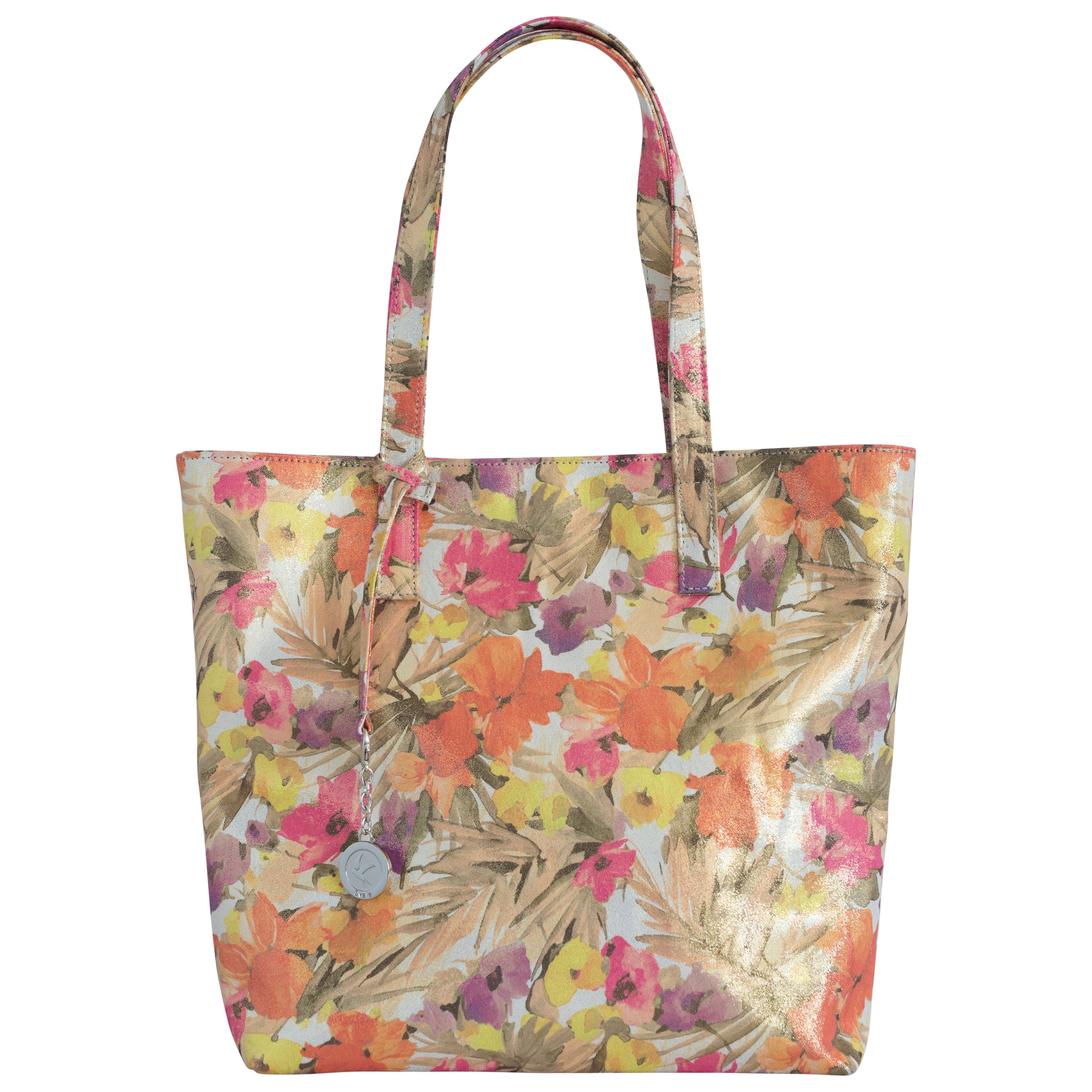 Svala Women's Simma Tote - Floral In Black/gray