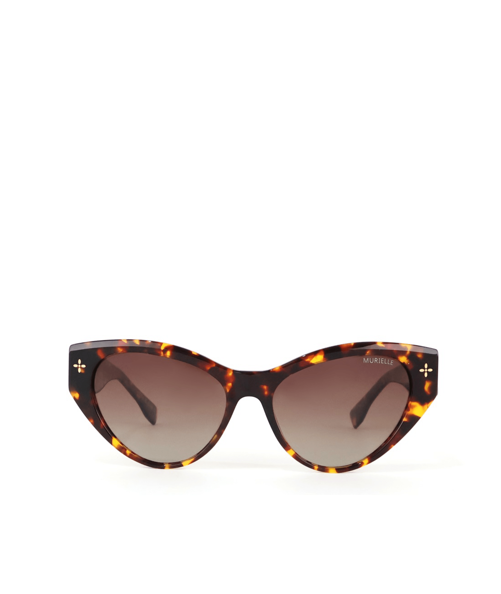 Murielle Women's Brown Cannes Havana Sunglasses In Brown