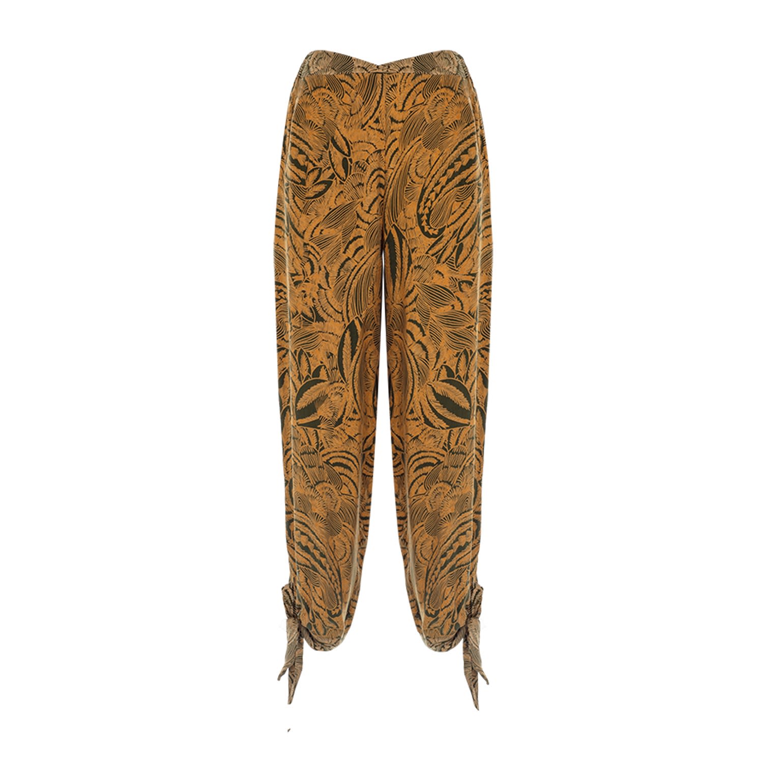 Women’s Yellow / Orange Nomi Pants Xs/S Movom