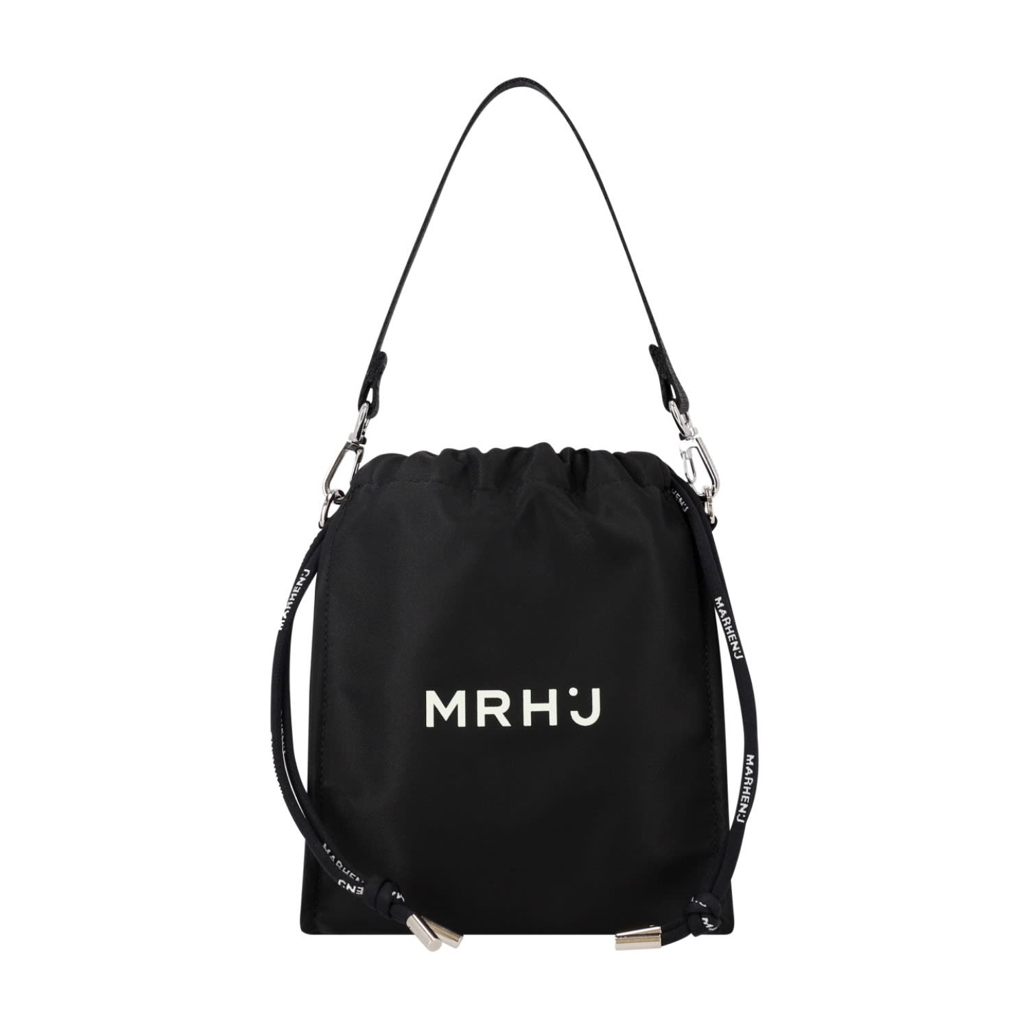 ◆MARHEN.J◆ Toasty nylon mini tote bag MJ1057342 Recycled Nylon Mini Cross Bag - Toasti - All Black | MARHEN