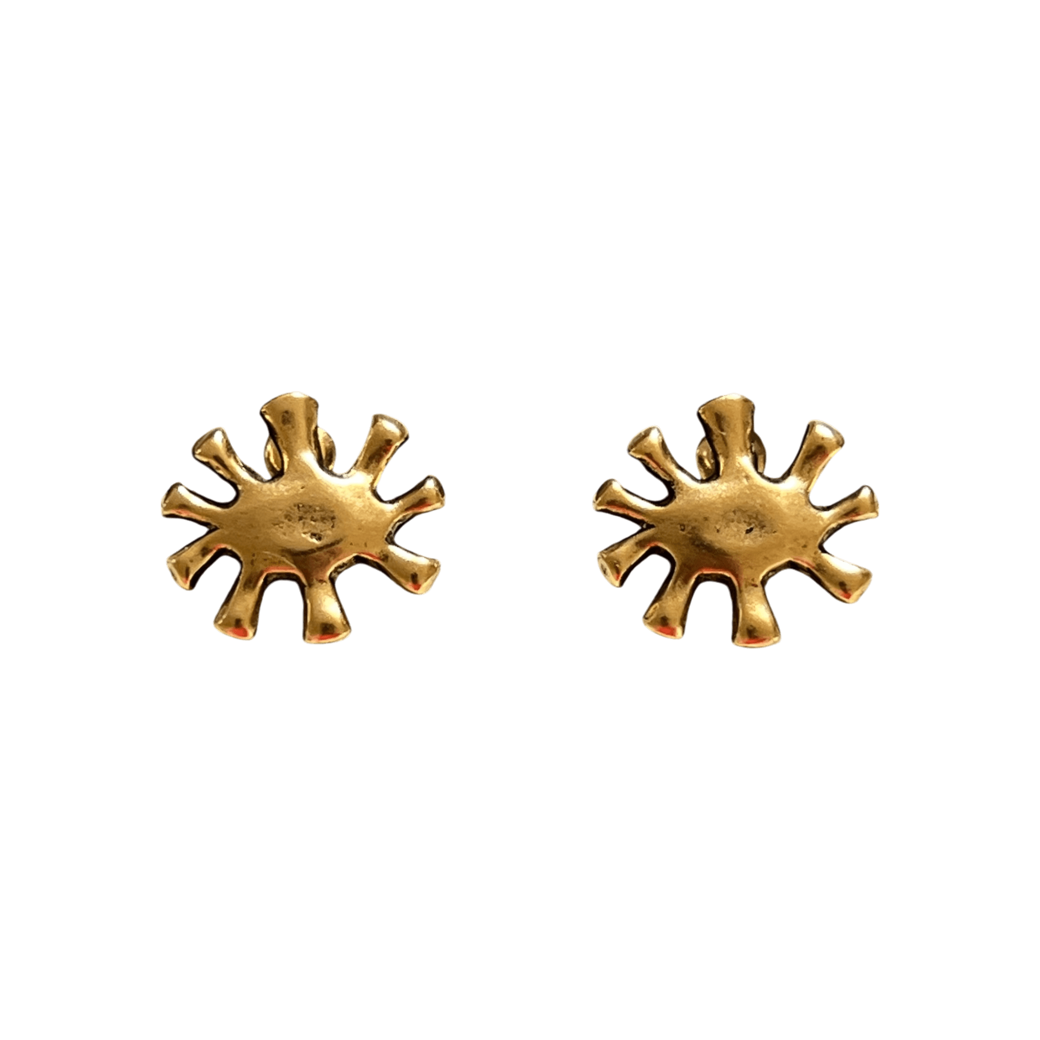 Sccollection Women's Sofia Gold Eye Studs