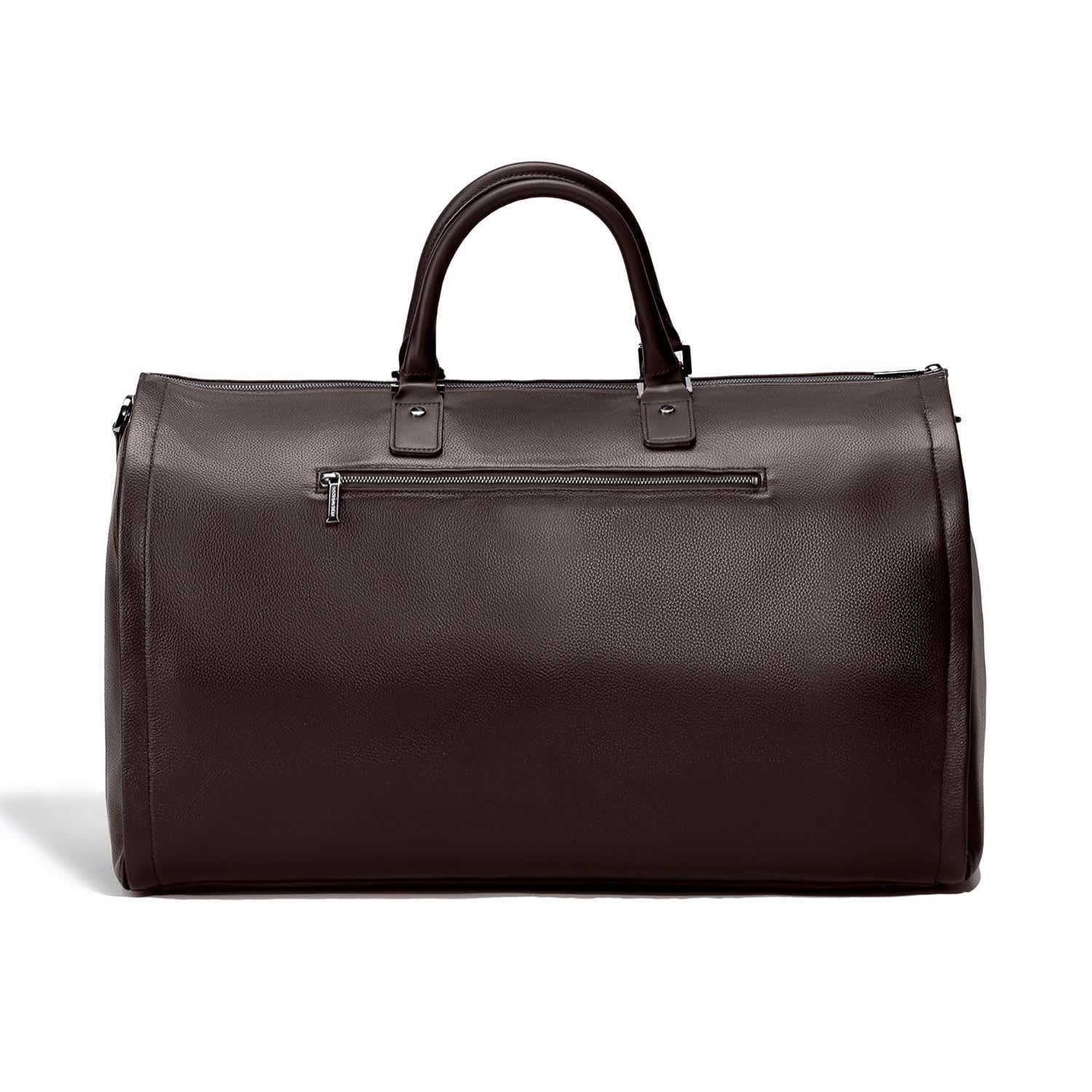 mens leather garment bag