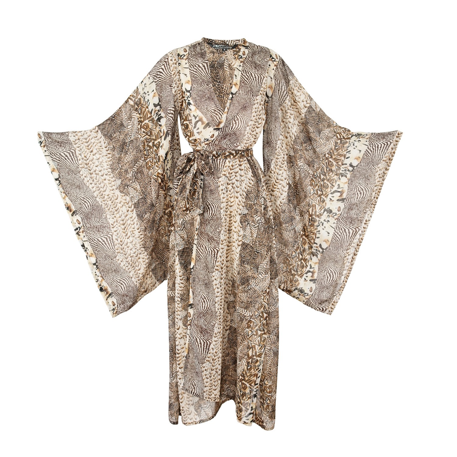 Jennafer Grace Women's Impala Kimono In White