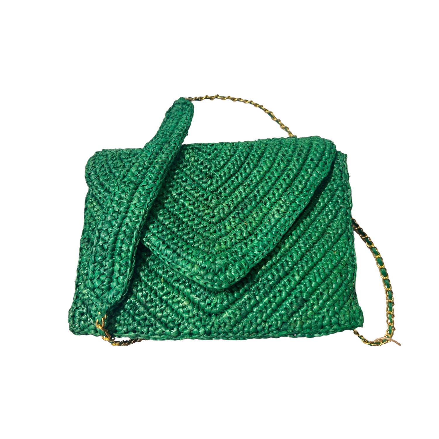 Zanatany Concepts Women's Micky Crossbody Green Bag In Green