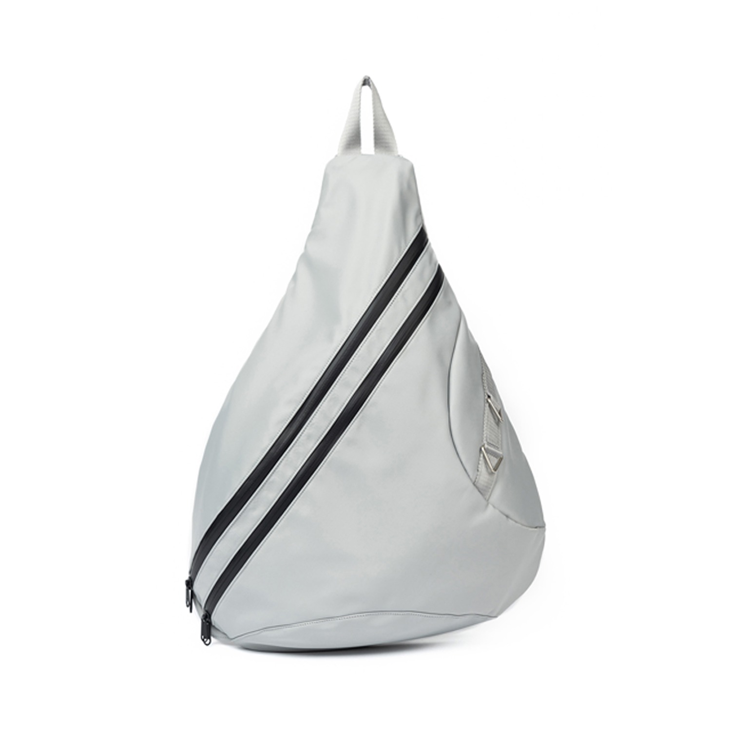 ショルダーバッグ・ポシェット HAHARCHIVE Hybrid Messenger Bag Silver Hybrid Messenger Bag - Silver | HAH ARCHIVE | Wolf & Badger