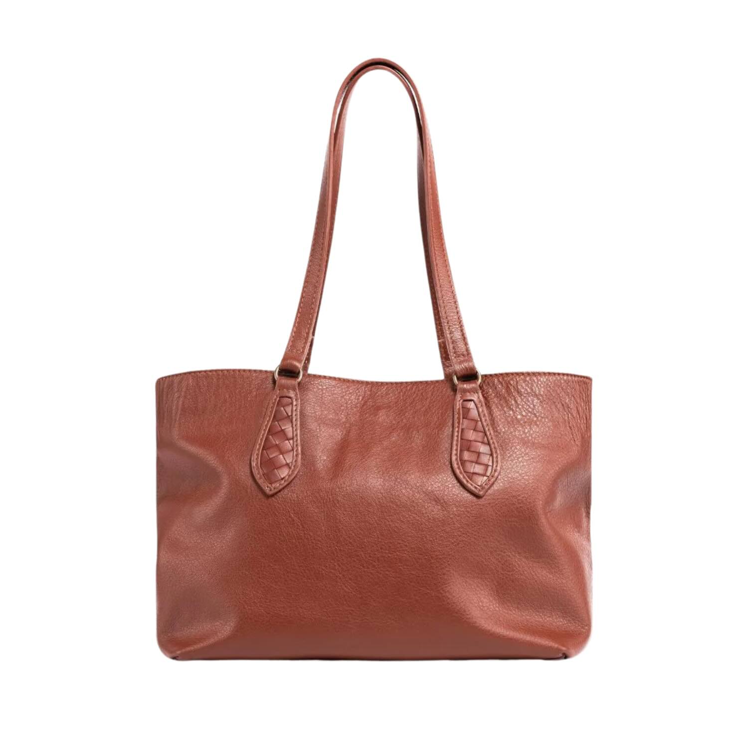 Deux Mains Women's Mid Tote - Brown In Brown