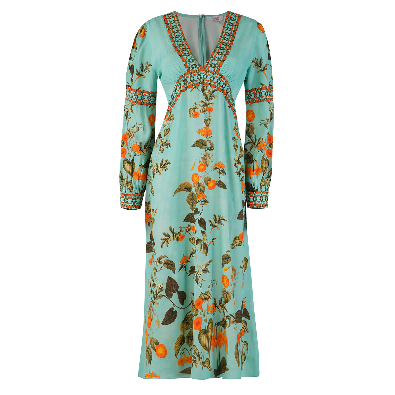 Raishma Elsa Dress In Blue