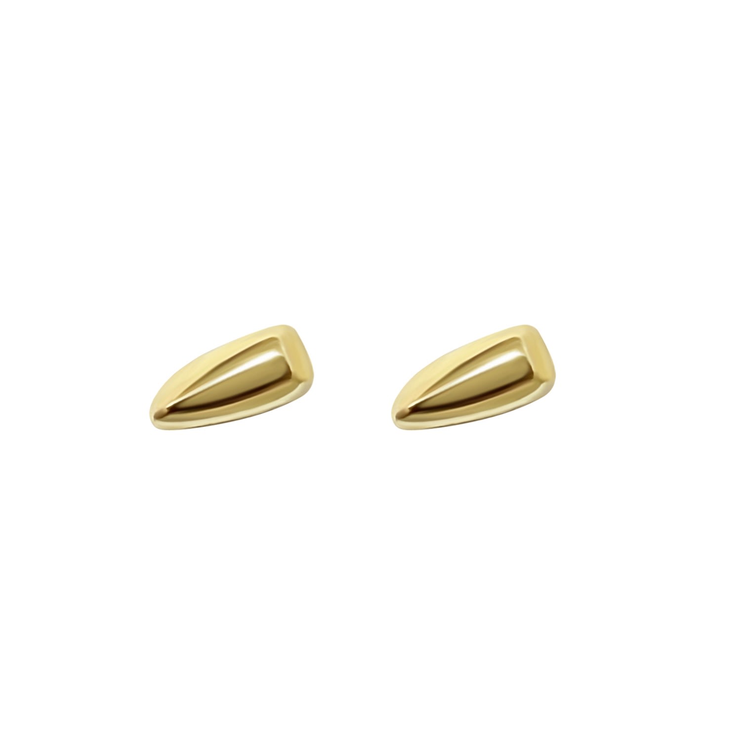 Tory Long Women's Shard Gold Stud Earrings