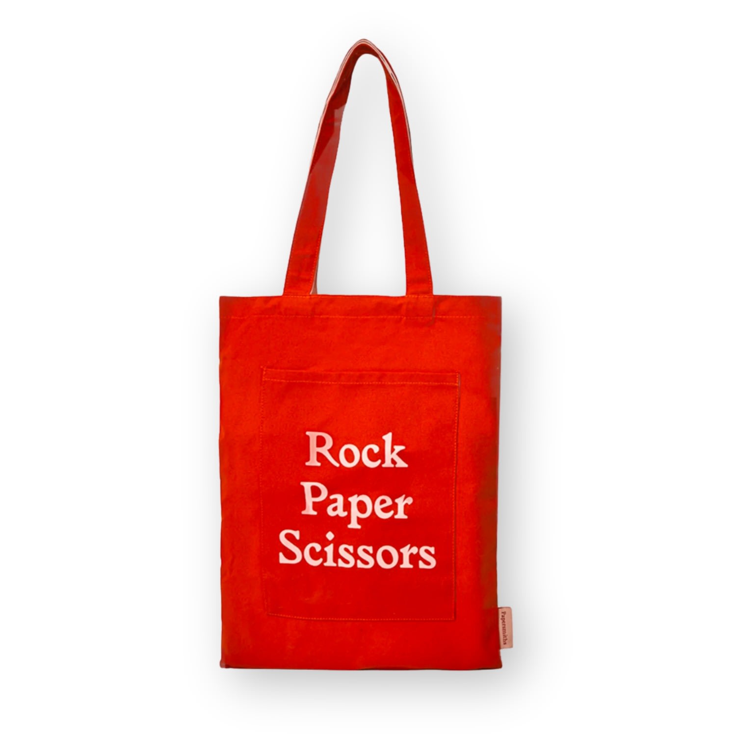 Men’s Pink / Purple / Red Rock Paper Scissors Tote Bag One Size Papersmiths