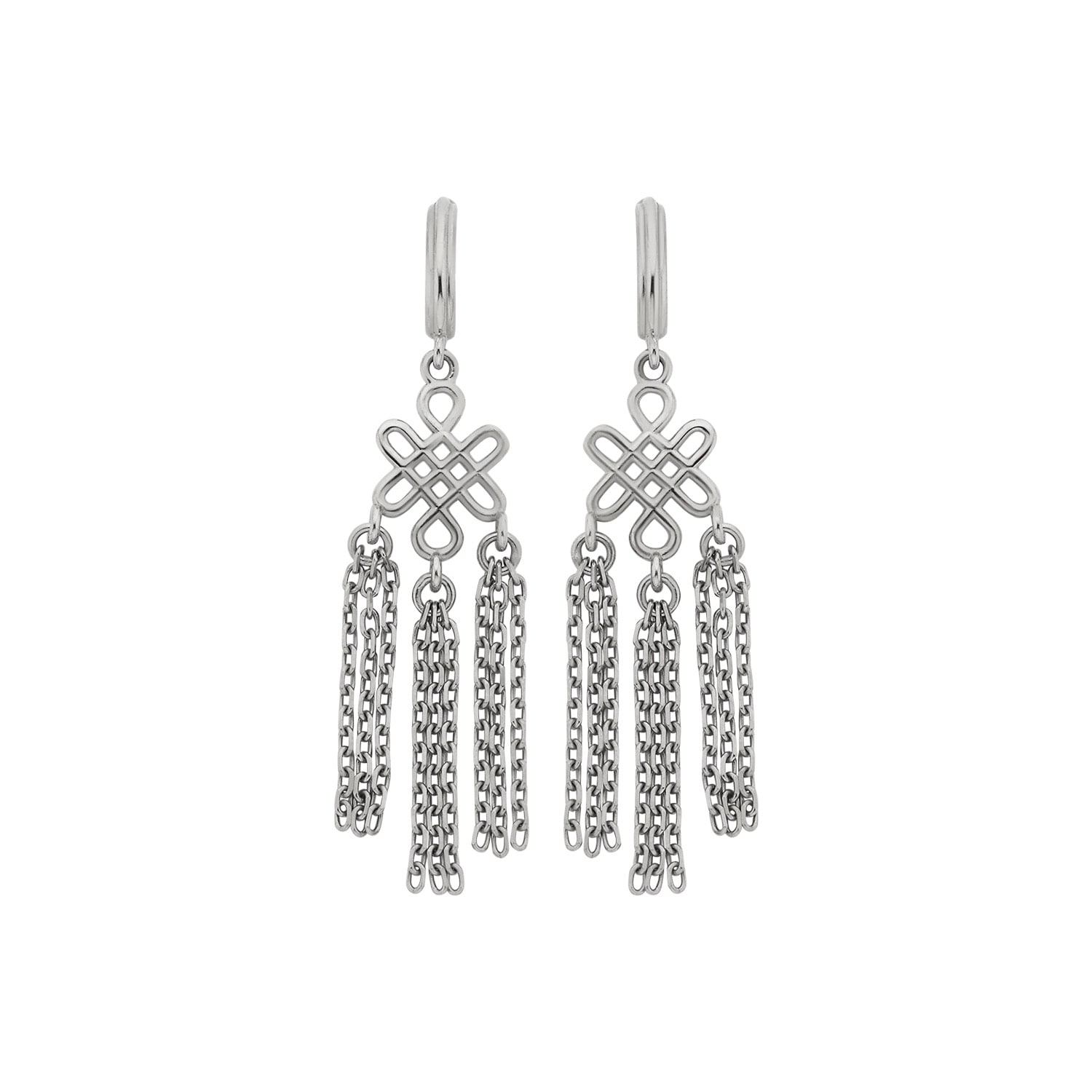 Zoe And Morgan Women's Ether Earrings Silver