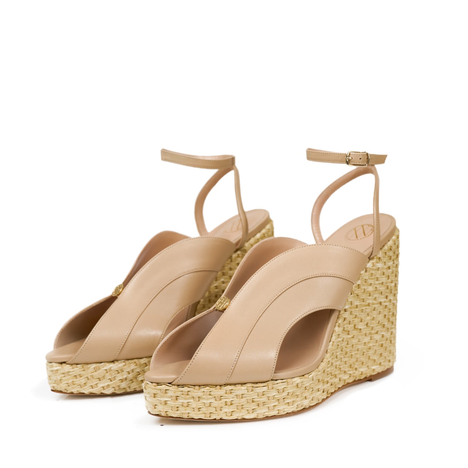 Noushella Women's Neutrals Anya Wedge In Beige In Beige